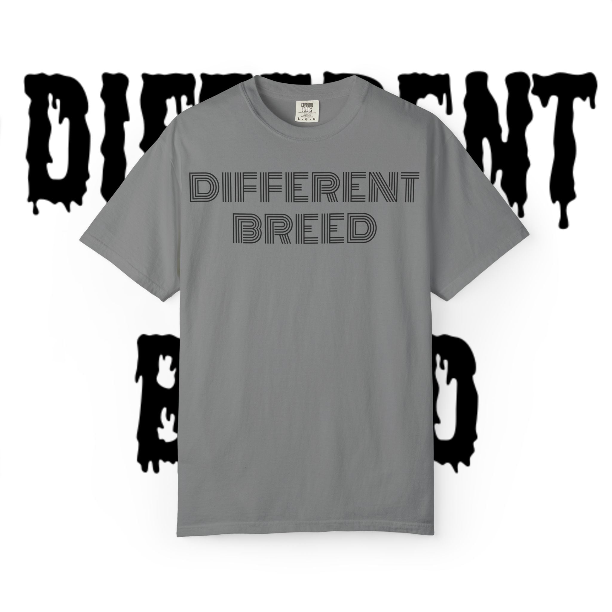 Different Breed / Picture Perfect T-Shirt — Retro Line-Work Graphic Tee