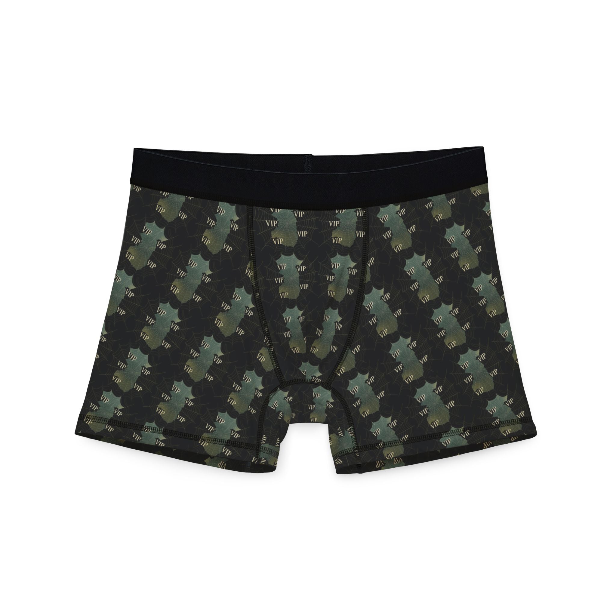 Camo Gator Men's Boxer Briefs — All-Over Print Comfortable Underwear