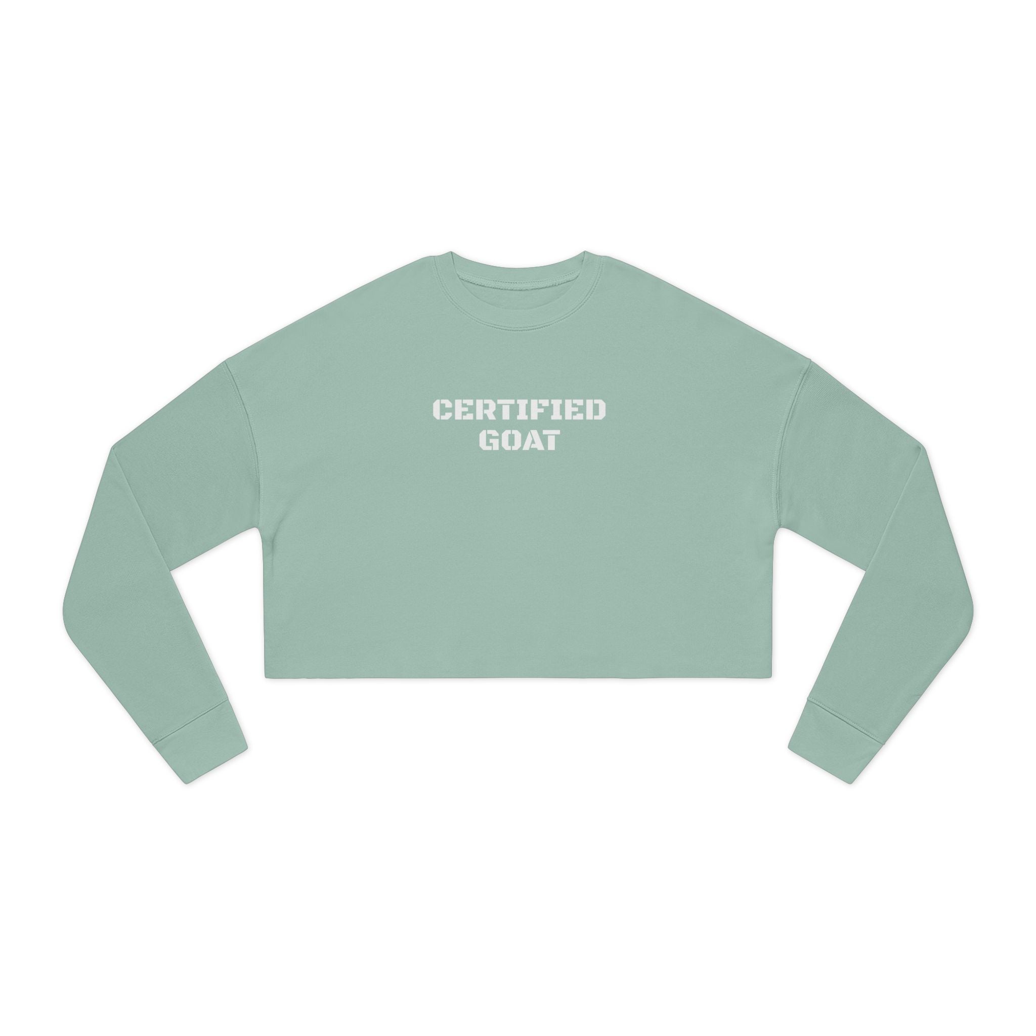 Certified Goat Cropped Sweatshirt