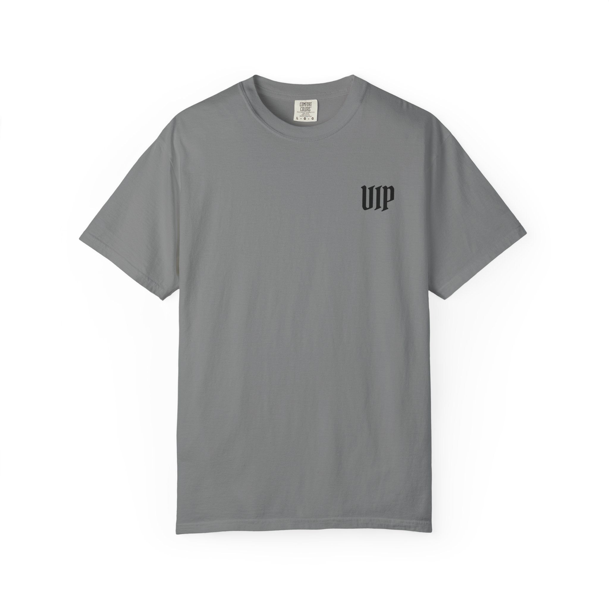 VIP Spiderweb Graphic T-Shirt — Front Chest Logo & Back Web Design