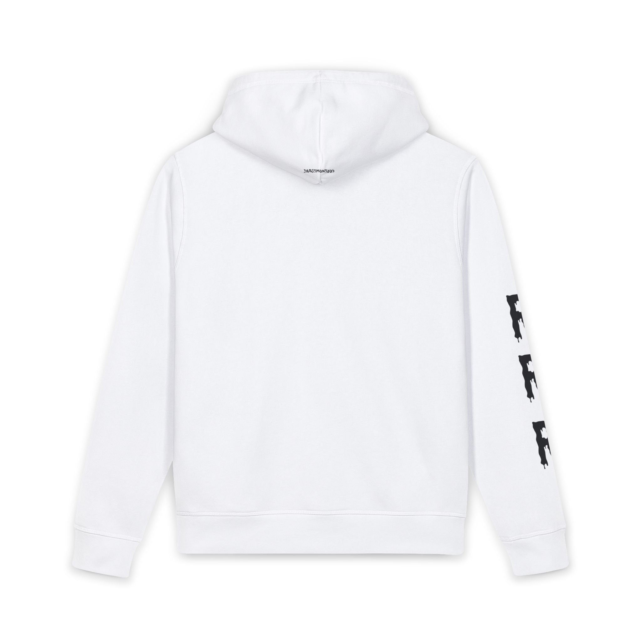 Value in Pain Hoodie — Graphic Streetwear Pullover with Sleeve Print