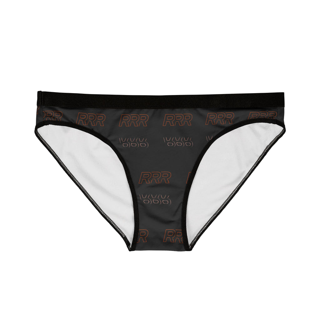 Women's Bikini Underwear — Subtle Logo All-Over Print, Comfortable Everyday Panties