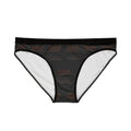 Women's Bikini Underwear — Subtle Logo All-Over Print, Comfortable Everyday Panties