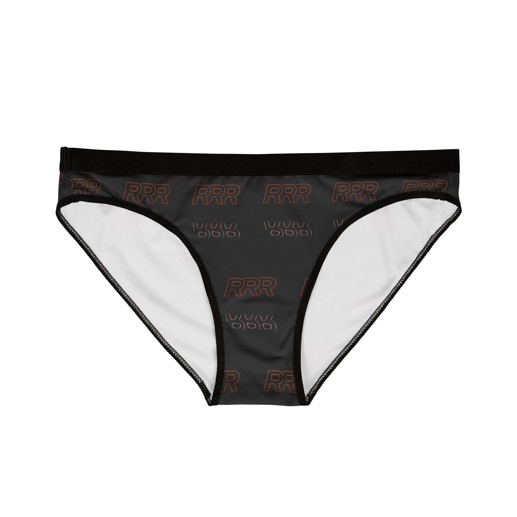 Women's Bikini Underwear — Subtle Logo All-Over Print, Comfortable Everyday Panties