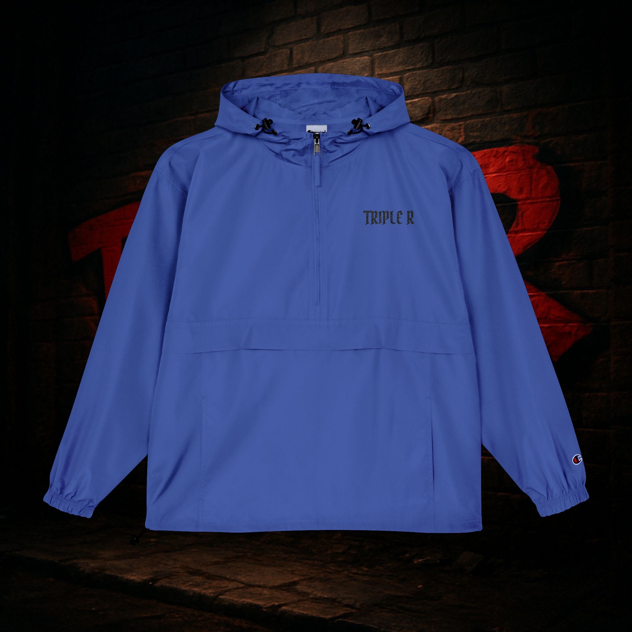 Real Recognize Real Anorak Jacket — TRIPLE R Packable Windbreaker