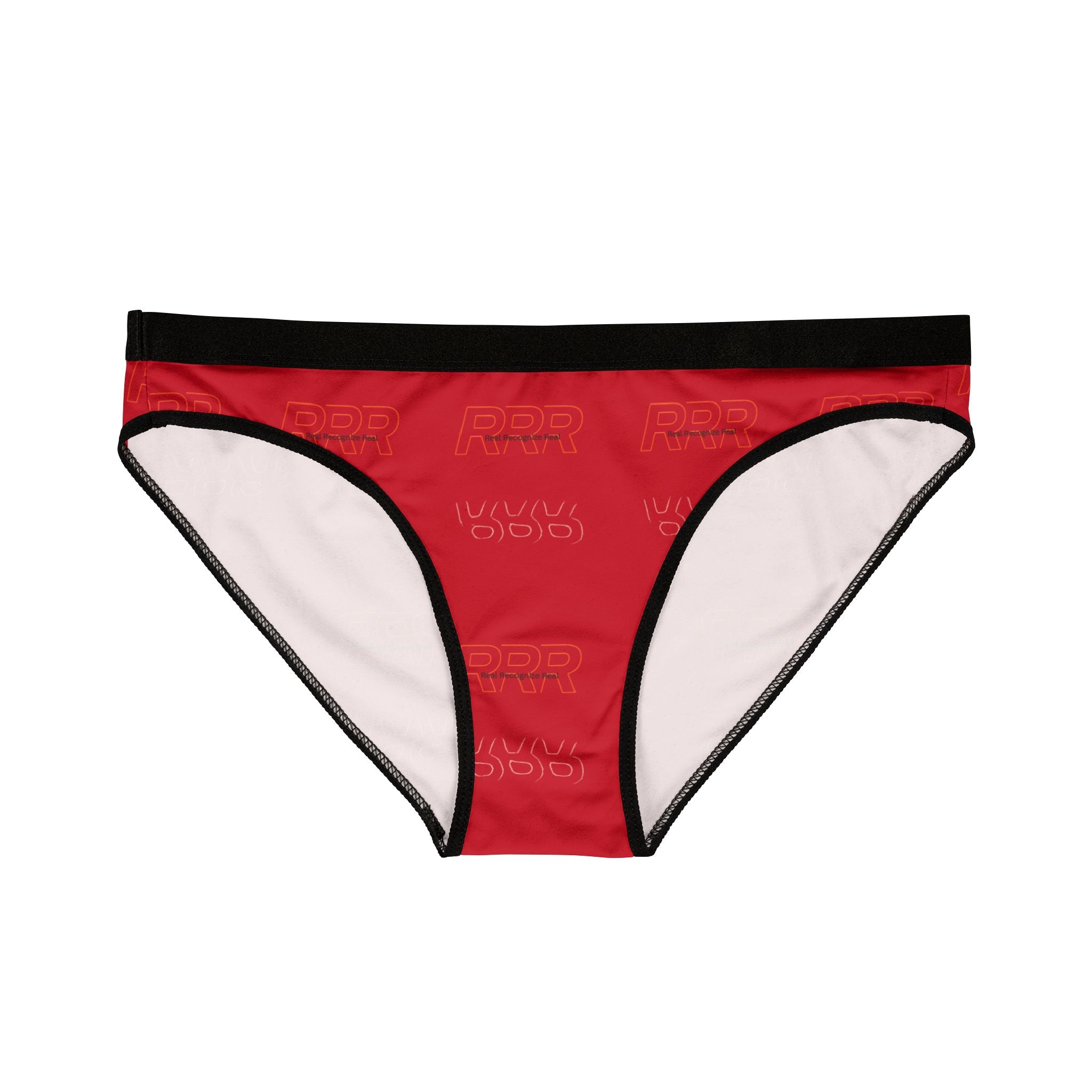 Red All-Over Print Bikini Briefs — Women's Printed Underwear