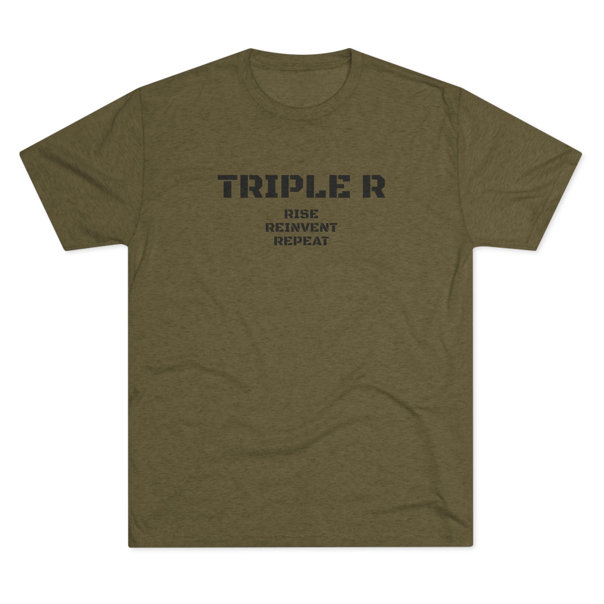 Phoenix Rise T‑Shirt — "TRIPLE R: Rise Reinvent Repeat" Graphic Tee