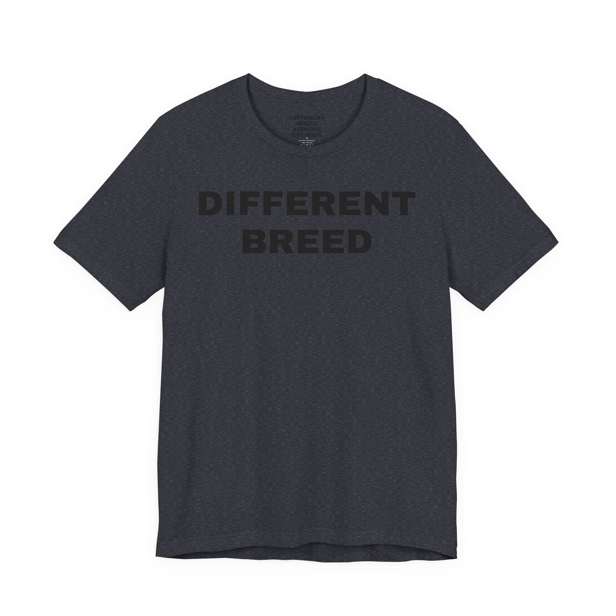 Different Breed Tee — “Old Testimony Builds New Character” Inspirational Graphic T-Shirt