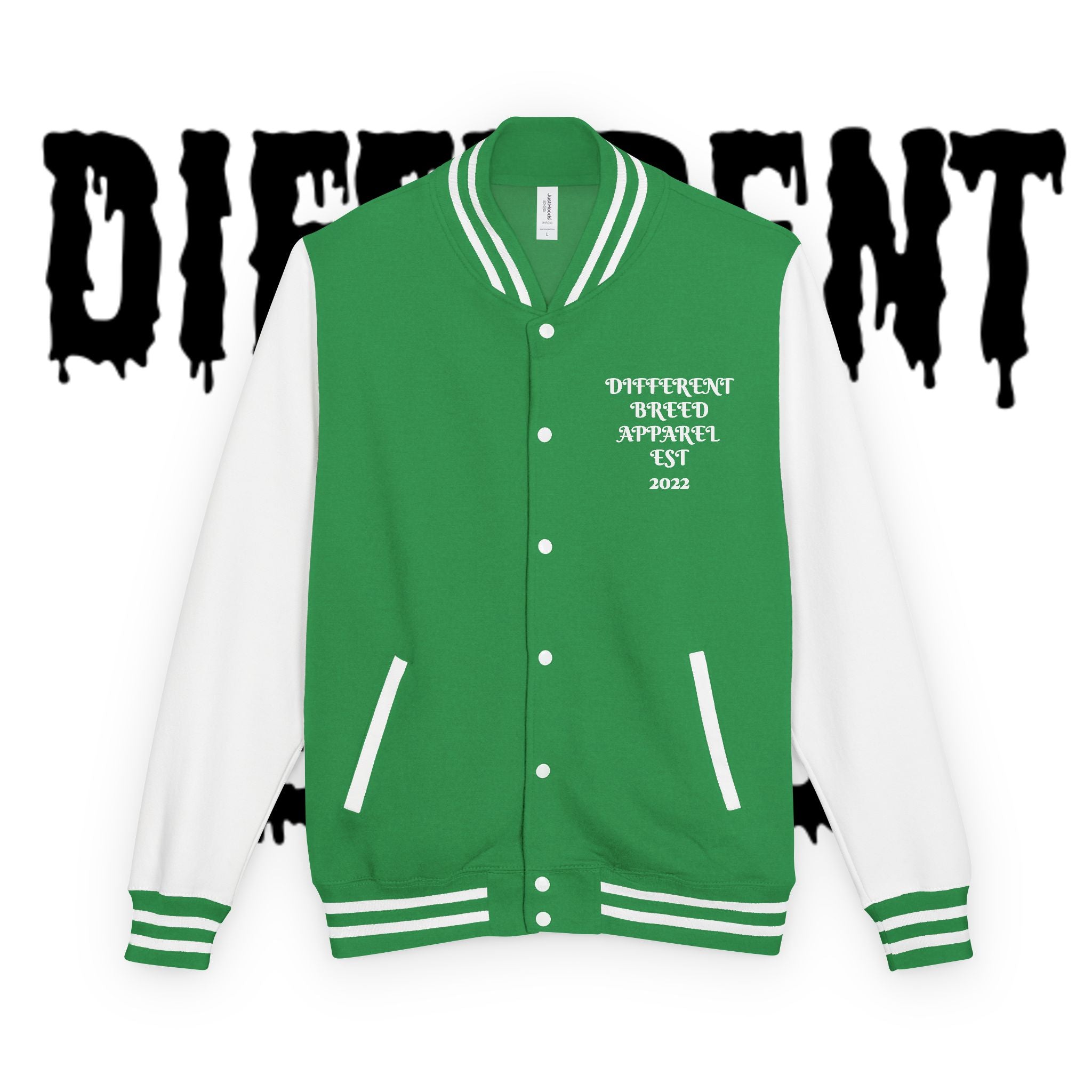 Letterman Jacket — 'Different Breed' Retro Varsity Jacket