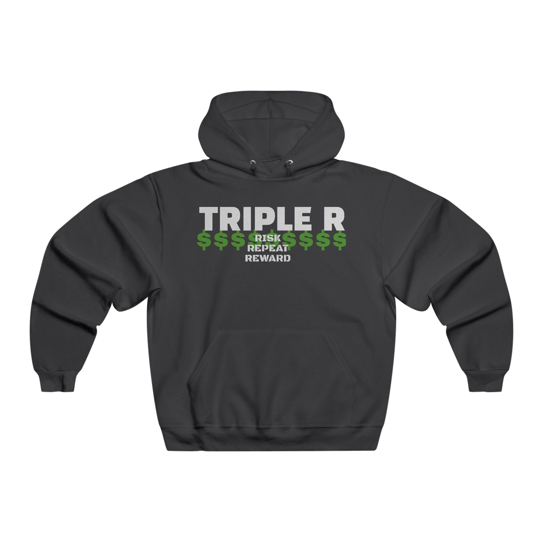 Triple R Reward Hoodie — Men's Money Graphic Hooded Sweatshirt