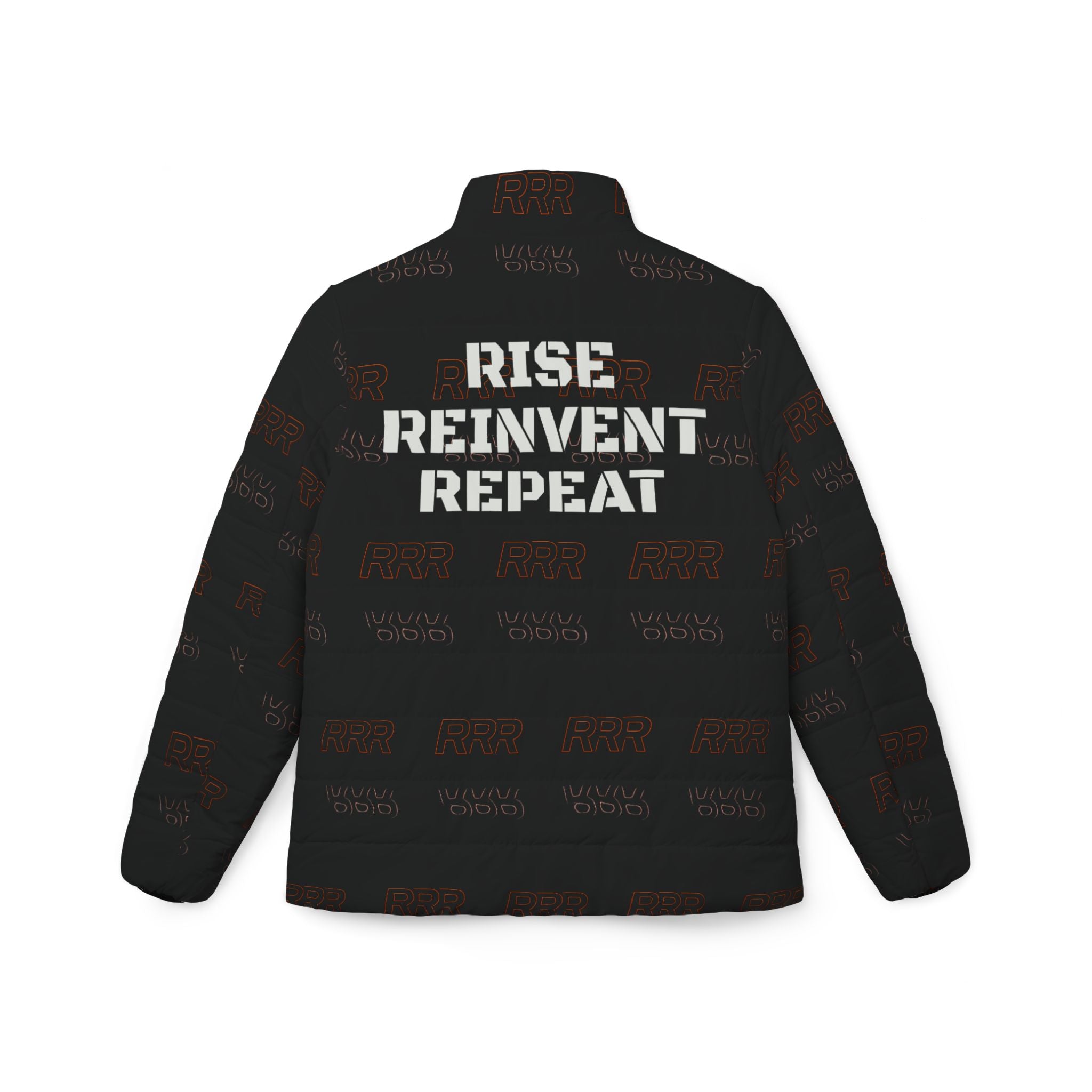 Puffer Jacket — "Rise Reinvent Repeat" Insulated Women's Coat