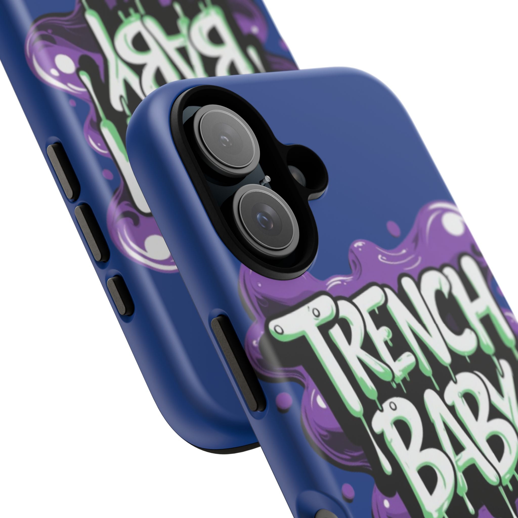 Phone Case — "Trench Baby" Graphic Protective Case (Real Recognize Real)