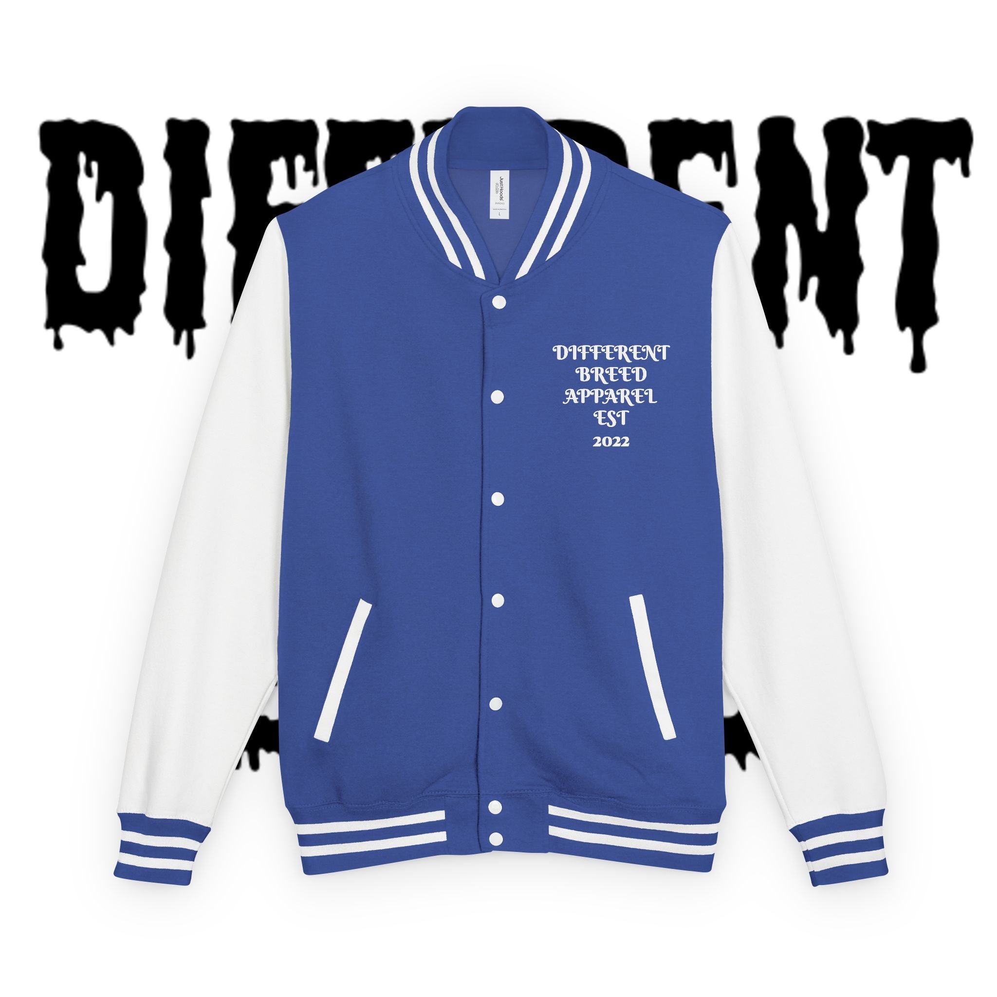 Letterman Jacket — 'Different Breed' Retro Varsity Jacket