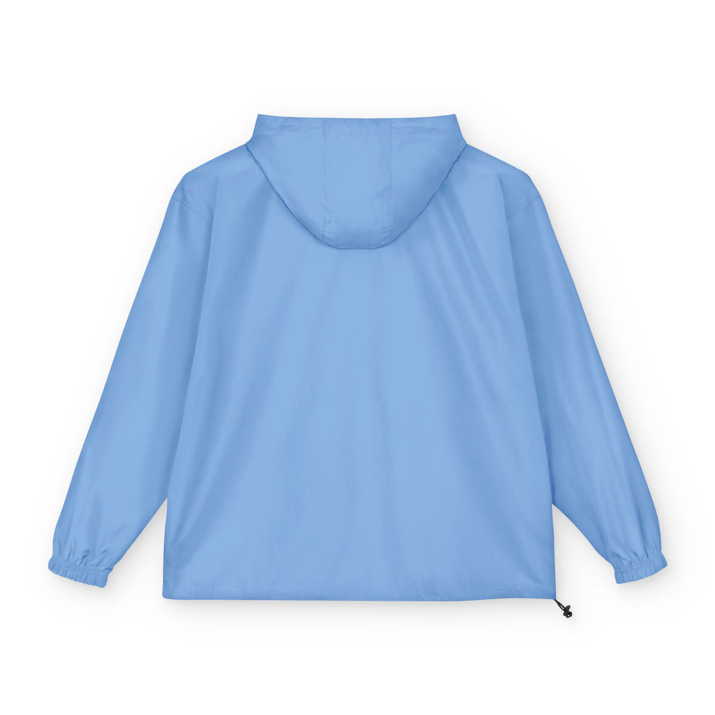 Packable Anorak Jacket — Heart Floral Sequin Patch