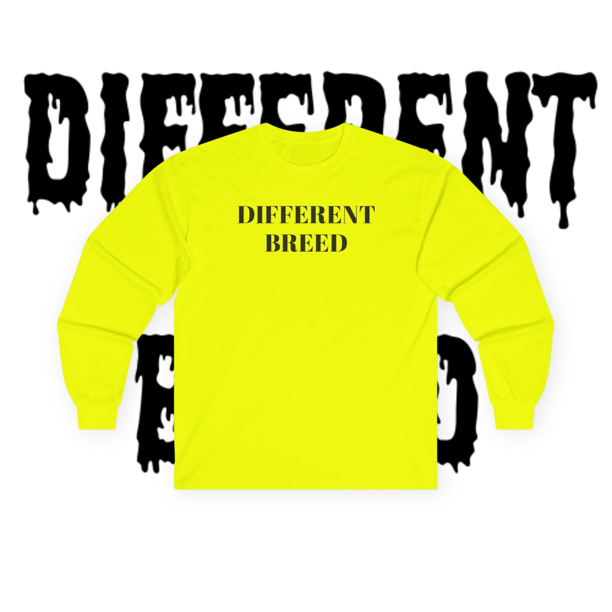 Different Breed Long Sleeve Tee — “Take Risk and Prosper” Graphic