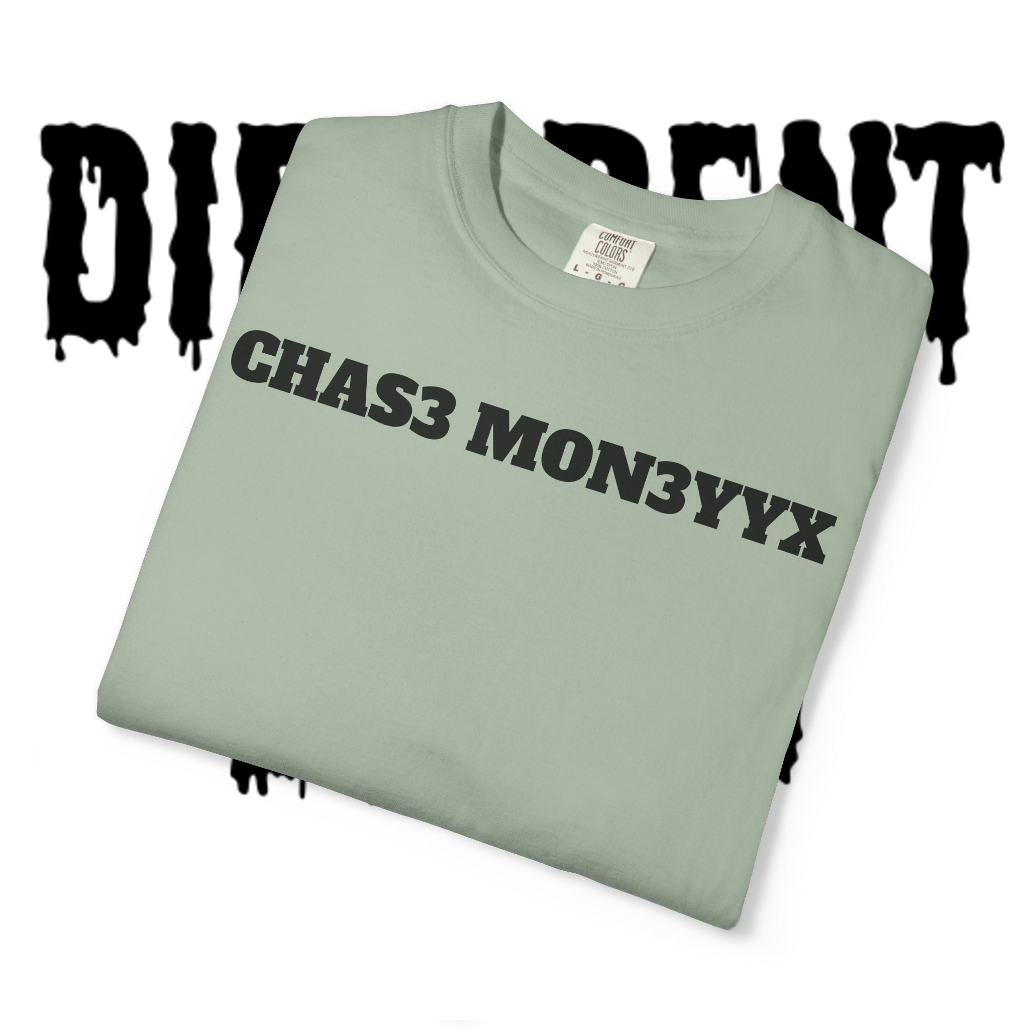 Chas3 Mon3yyx Graphic T-Shirt — Bold Lip Logo Streetwear Tee