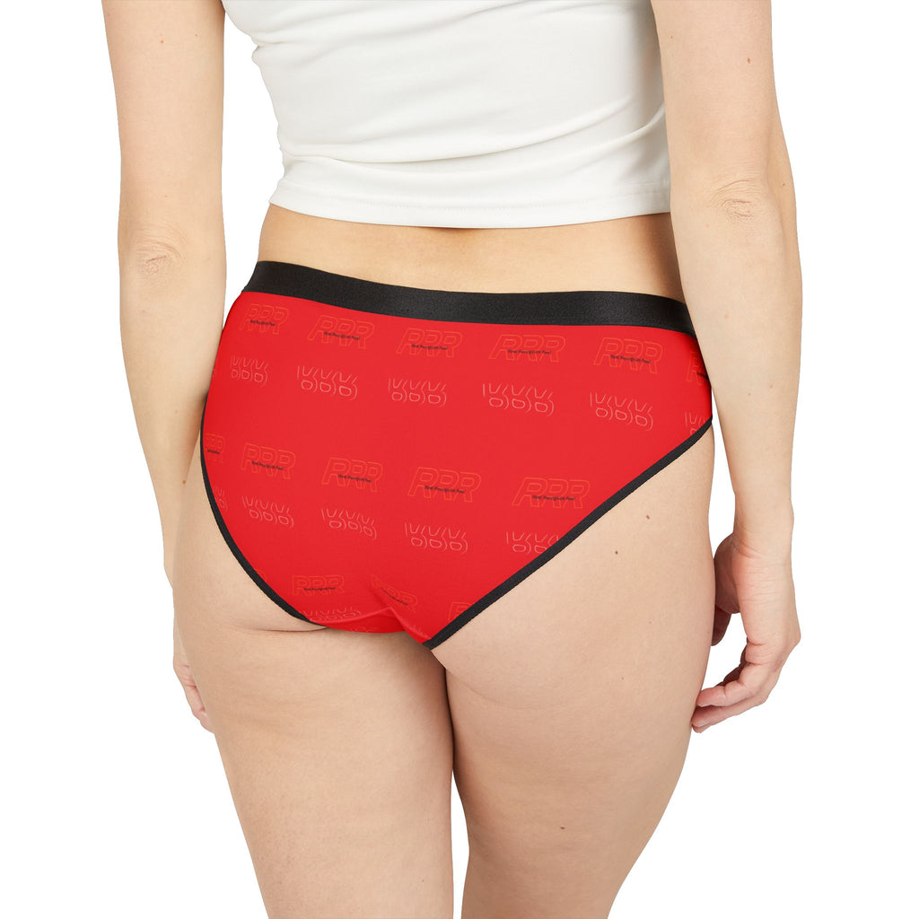 Red Bikini Briefs for Women — Classic Low-Rise Underwear