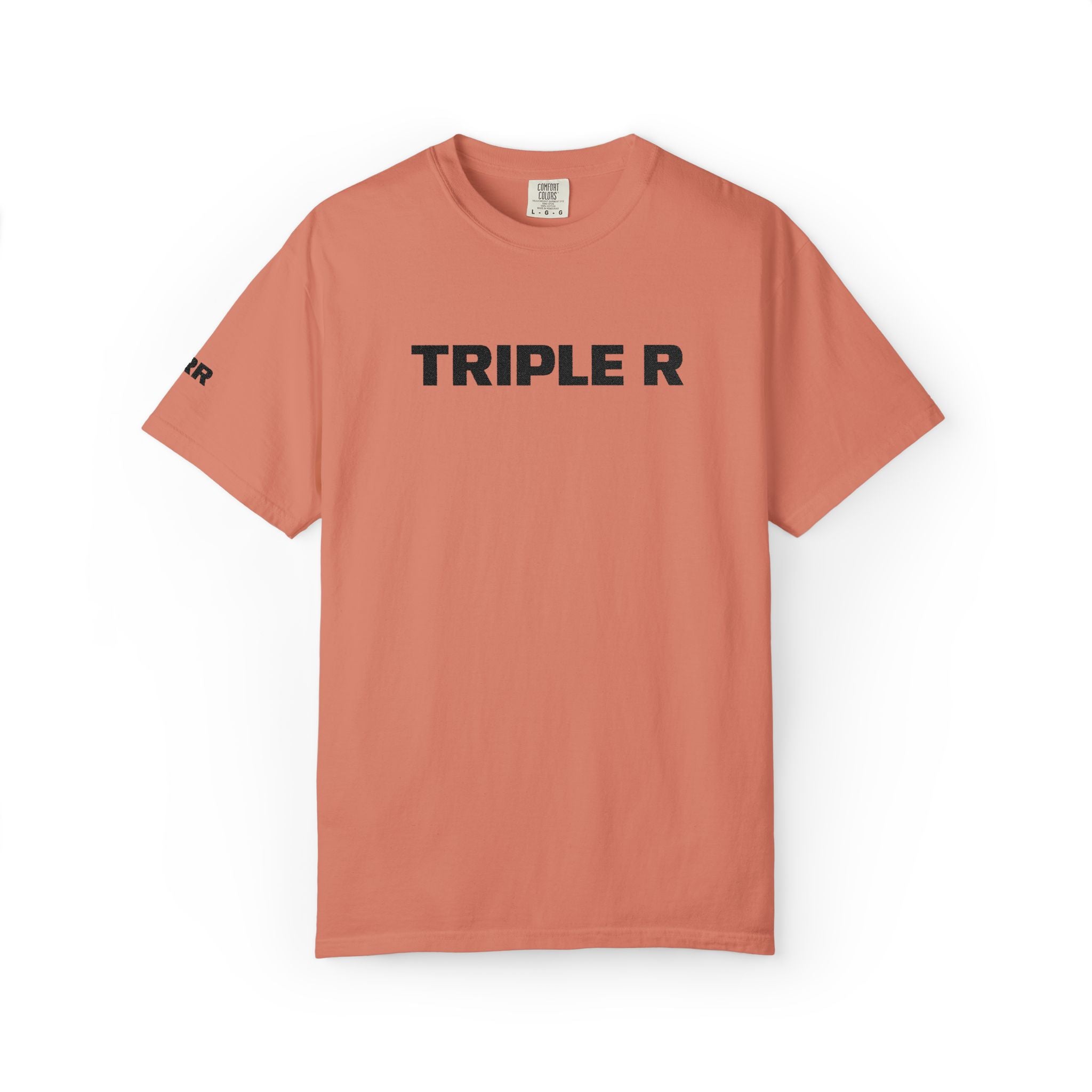 Triple R T-Shirt — Minimalist Logo Graphic Tee
