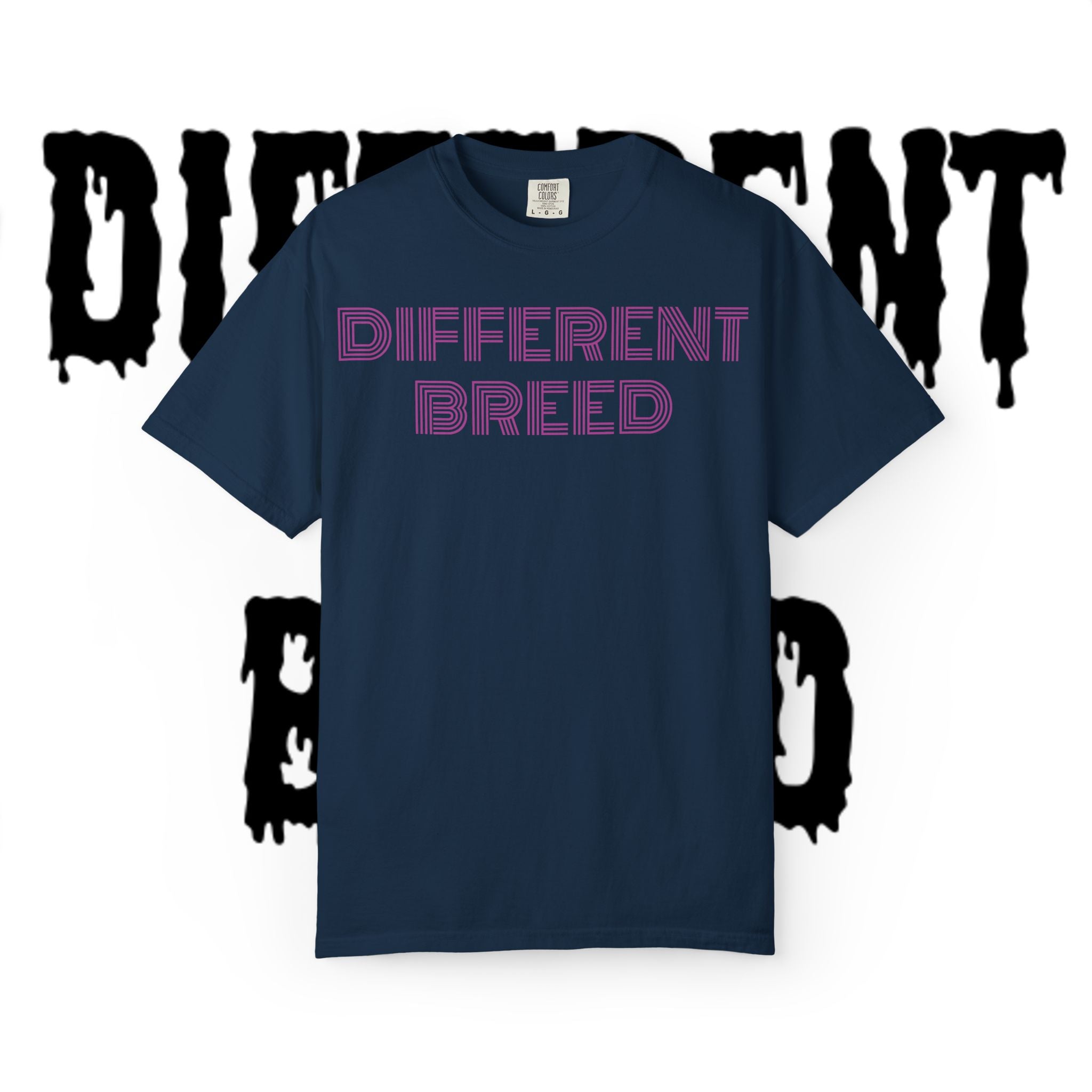 Different Breed / Picture Perfect T-Shirt — Retro Line-Work Graphic Tee