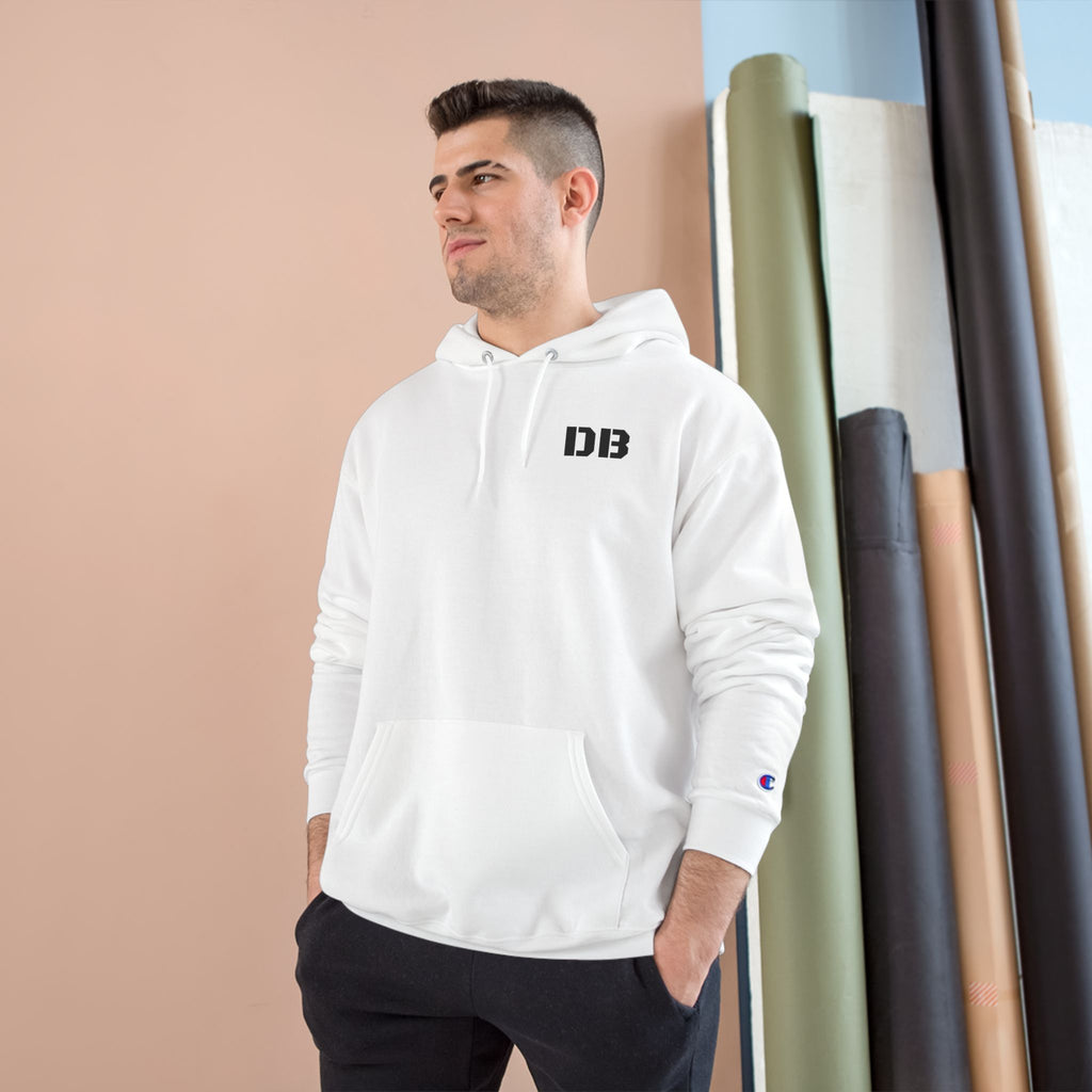 Champion Hoodie — Different Breed Apparel EST 2022 Stencil Logo Hoodie