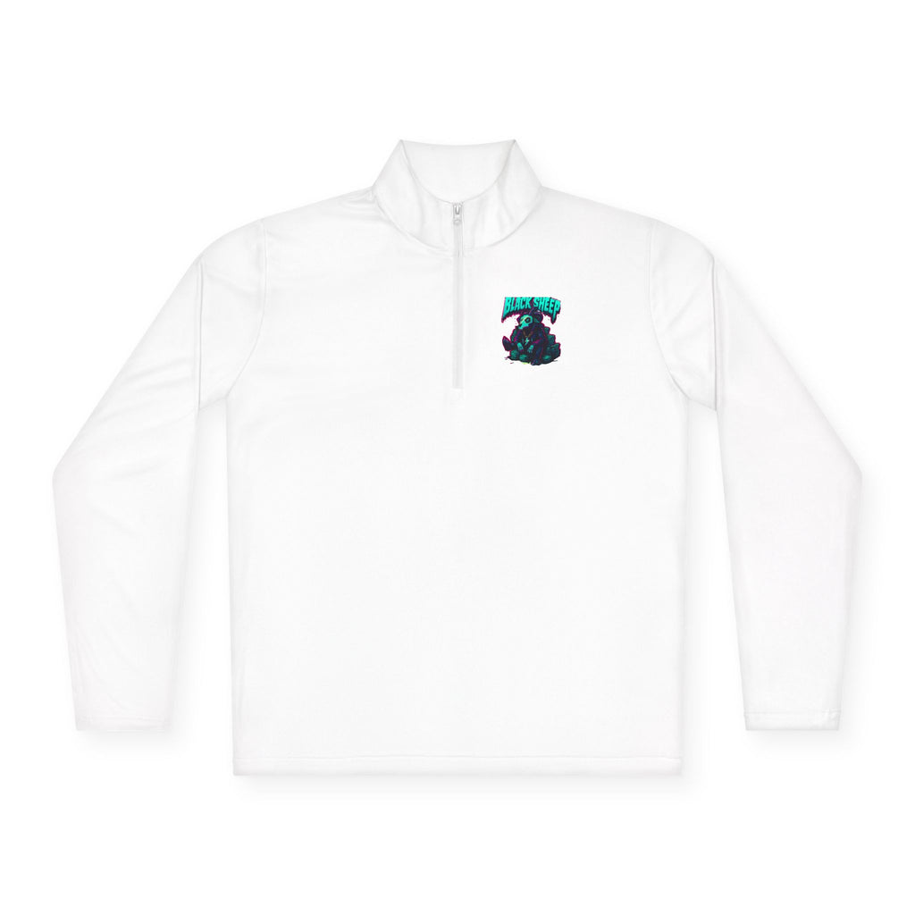 Quarter-Zip Pullover — "Value the Pain" Motivational Athletic Pullover