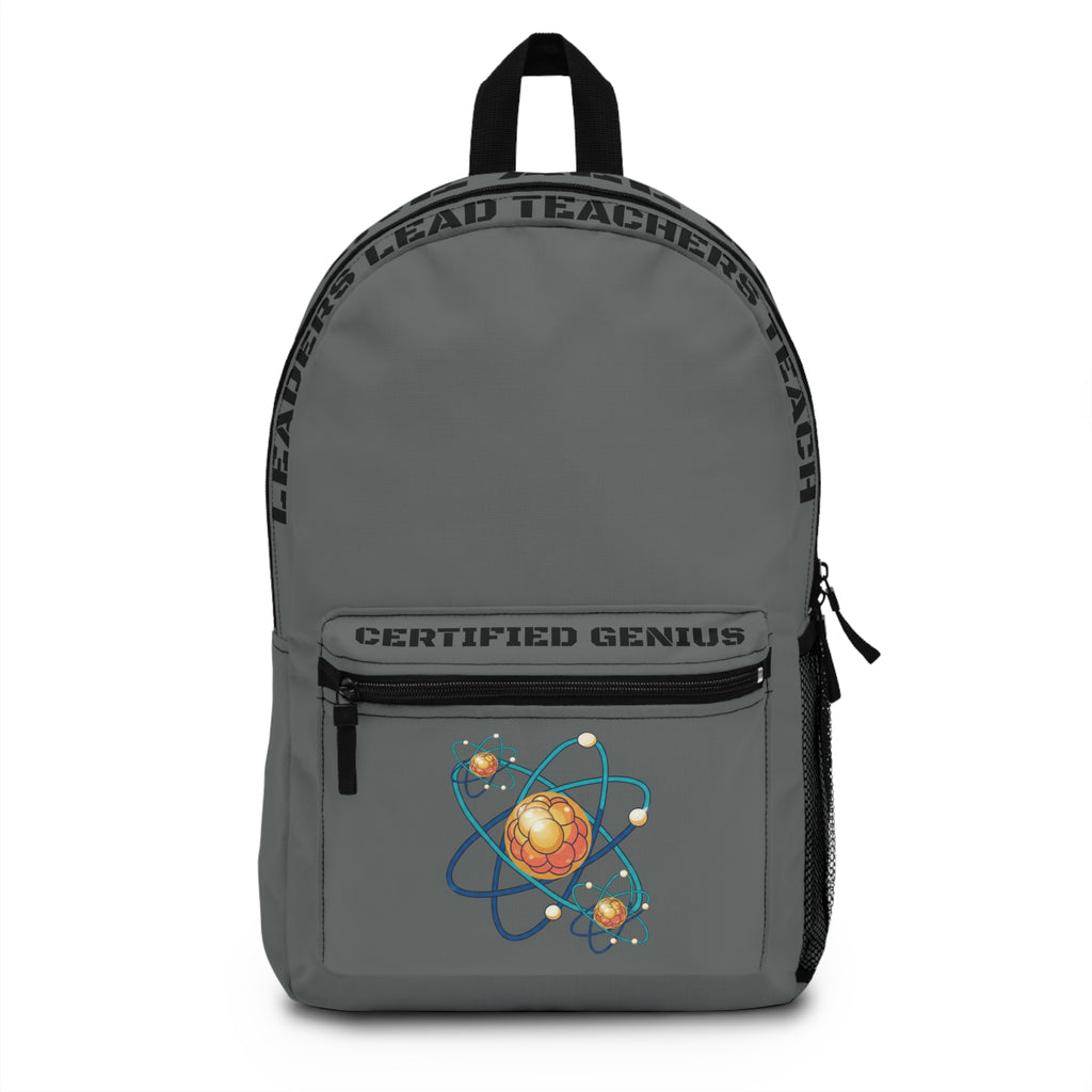 Certified Genius Backpack — "Get the Recognition You Deserve" Statement Pack
