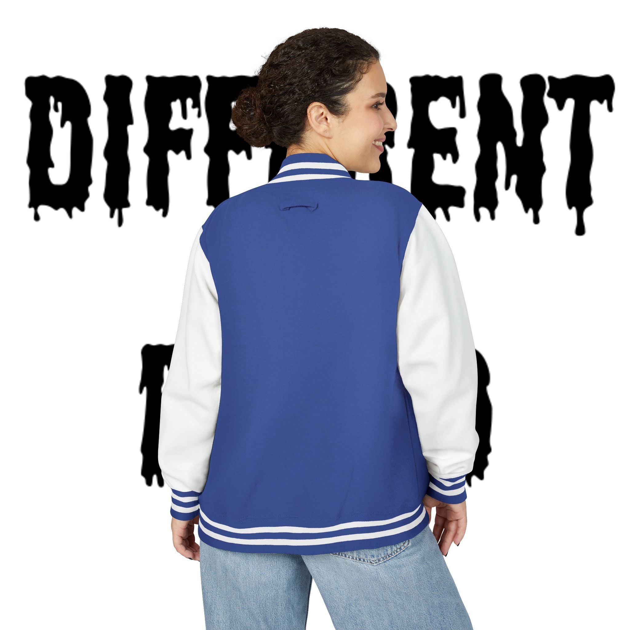 Letterman Jacket — 'Different Breed' Retro Varsity Jacket