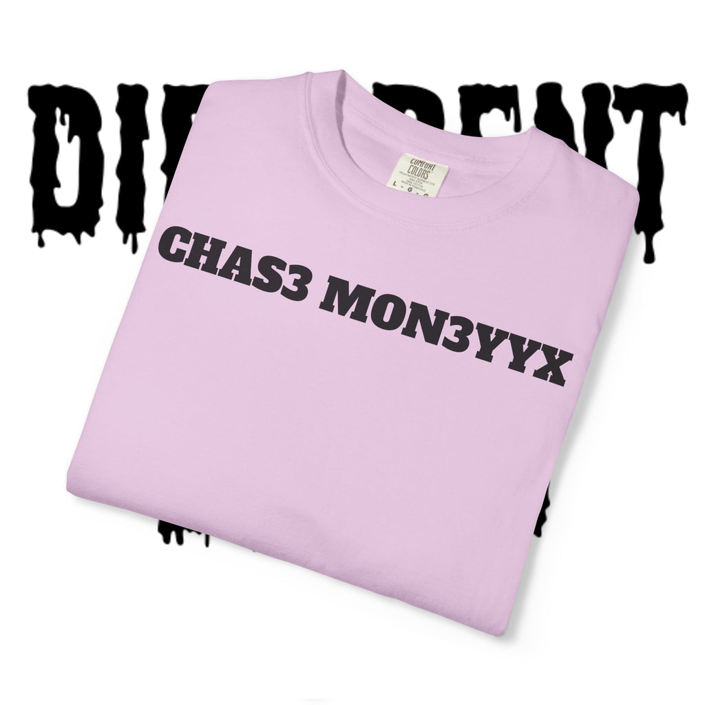 Chas3 Mon3yyx Graphic T-Shirt — Bold Lip Logo Streetwear Tee