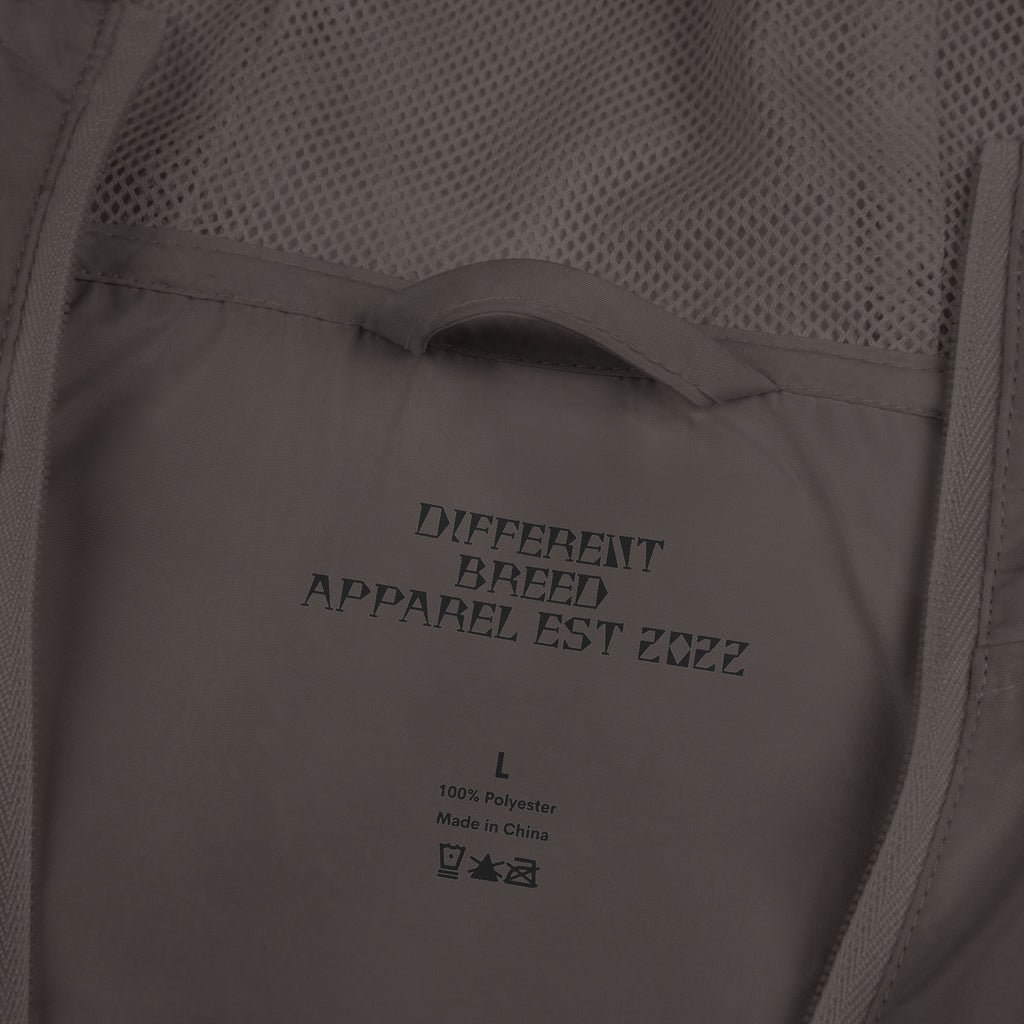 Windbreaker Jacket — Green Graffiti “Fresh Vibes” Logo