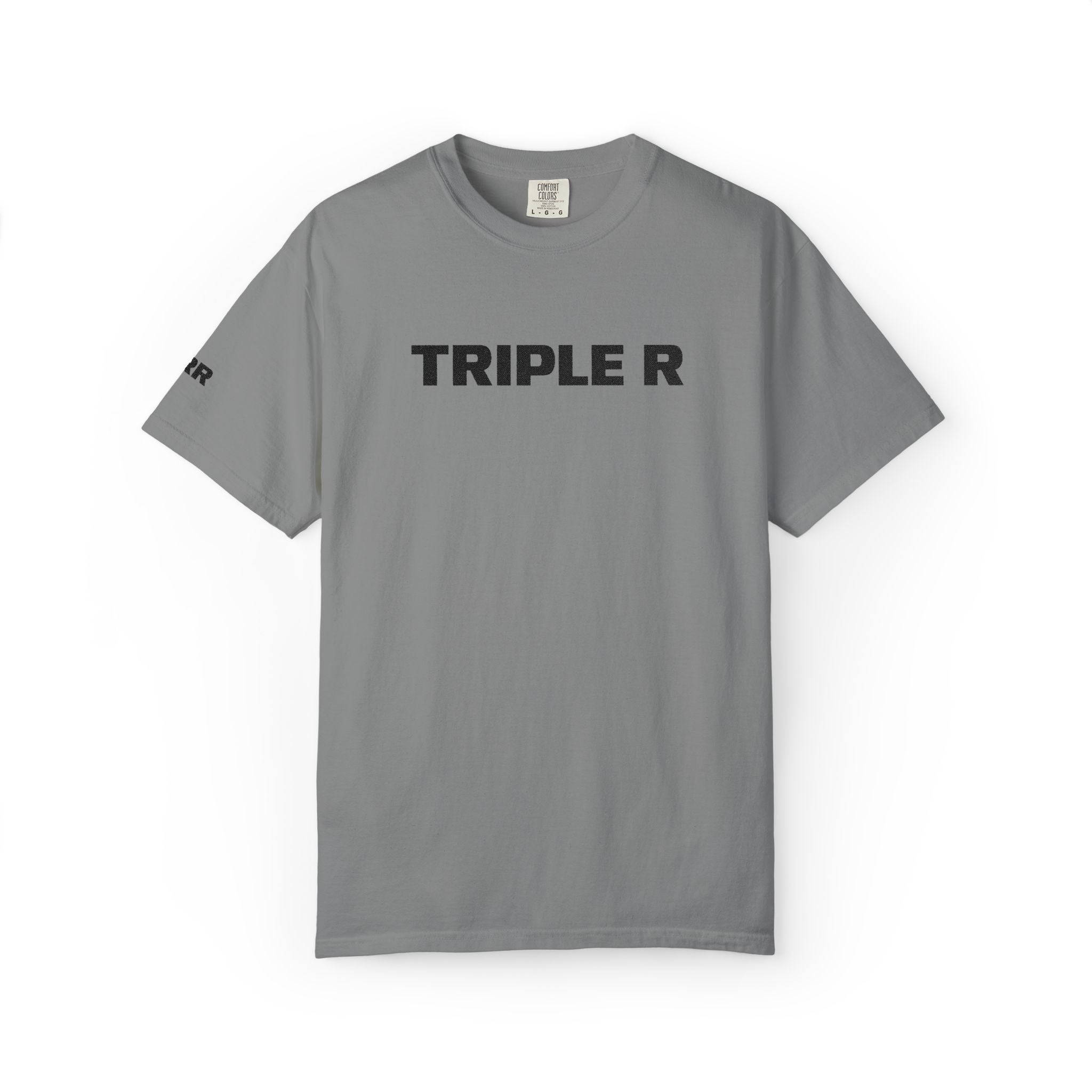 Triple R T-Shirt — Minimalist Logo Graphic Tee