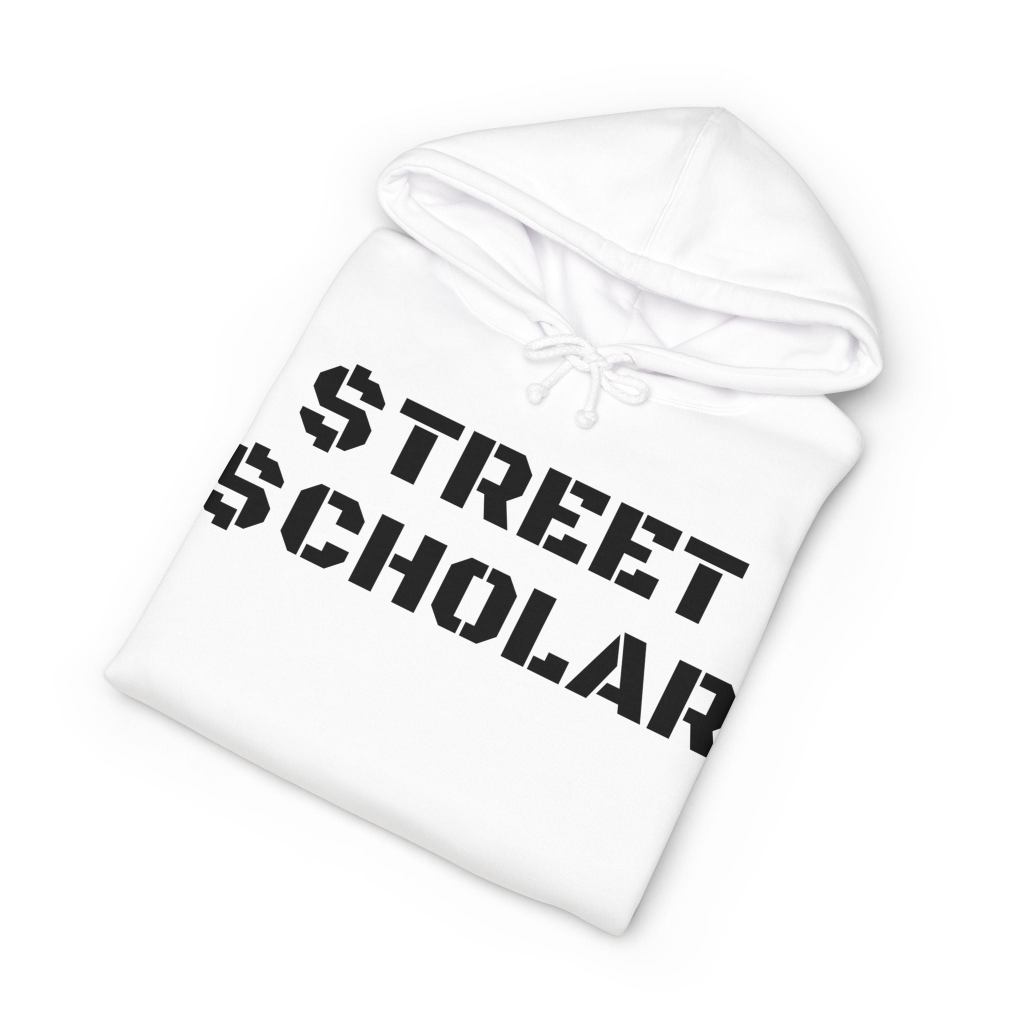 Hoodie — "Street Scholar" Graphic Hoodie with VIP Spiderweb Backprint