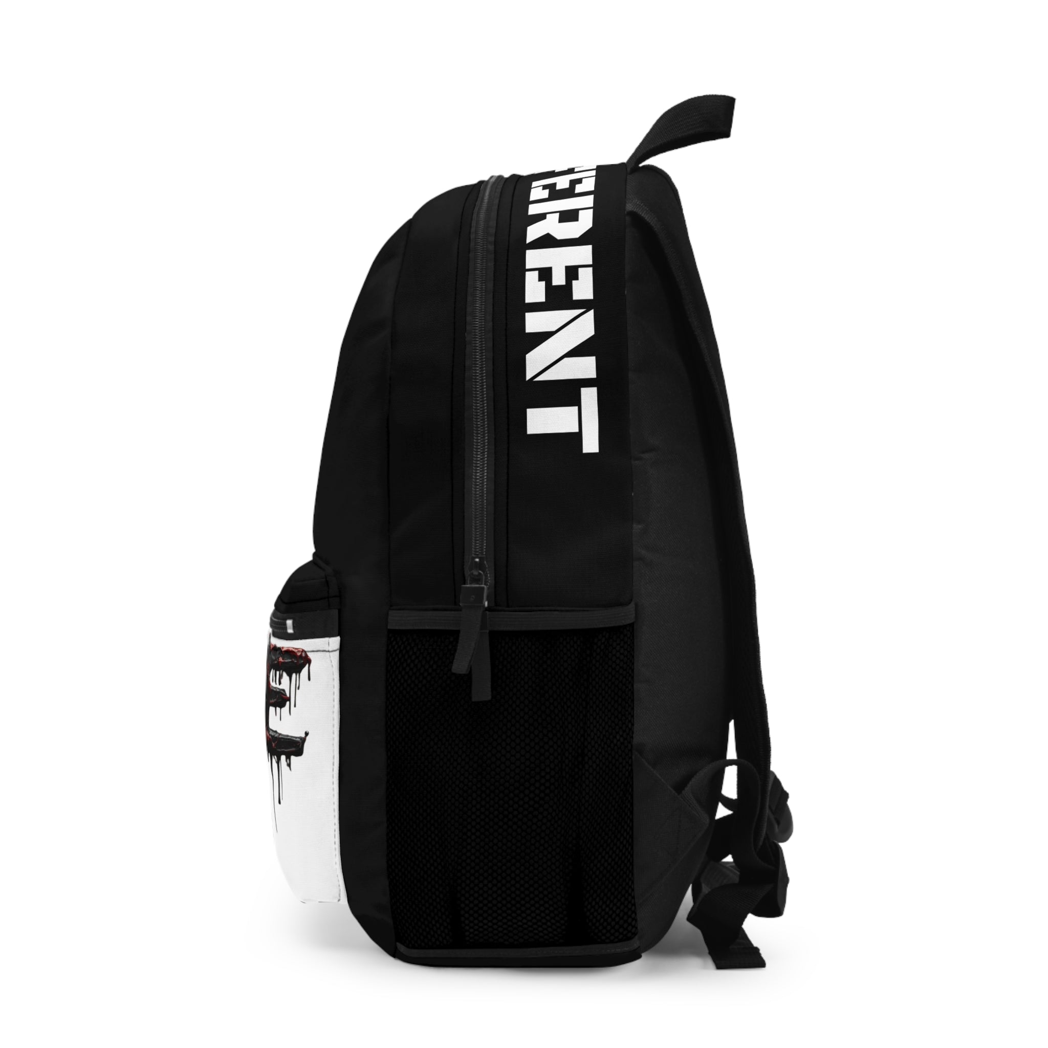 Backpack — 'Value in Pain' Gothic Graphic School Backpack