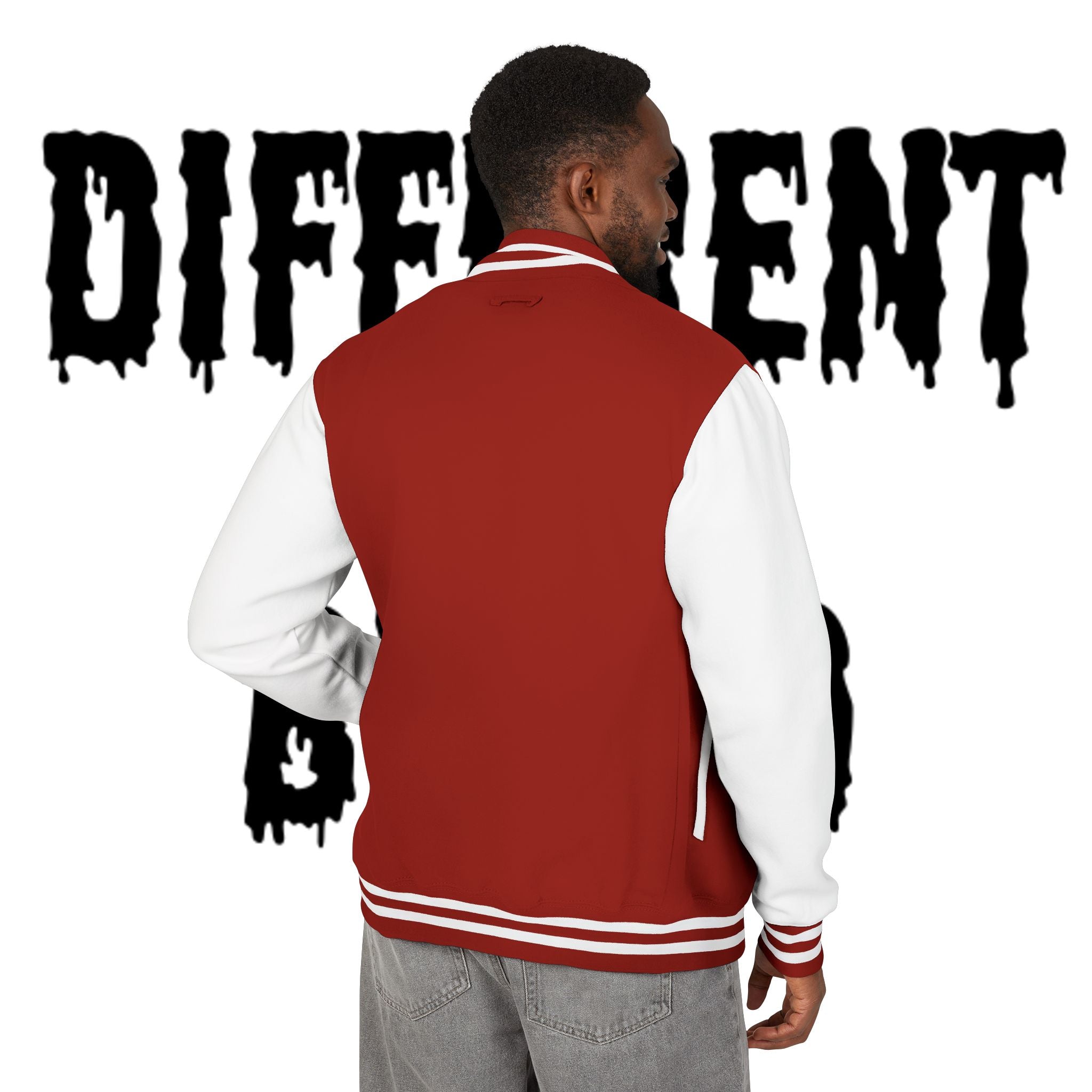 Letterman Jacket — 'Different Breed' Retro Varsity Jacket