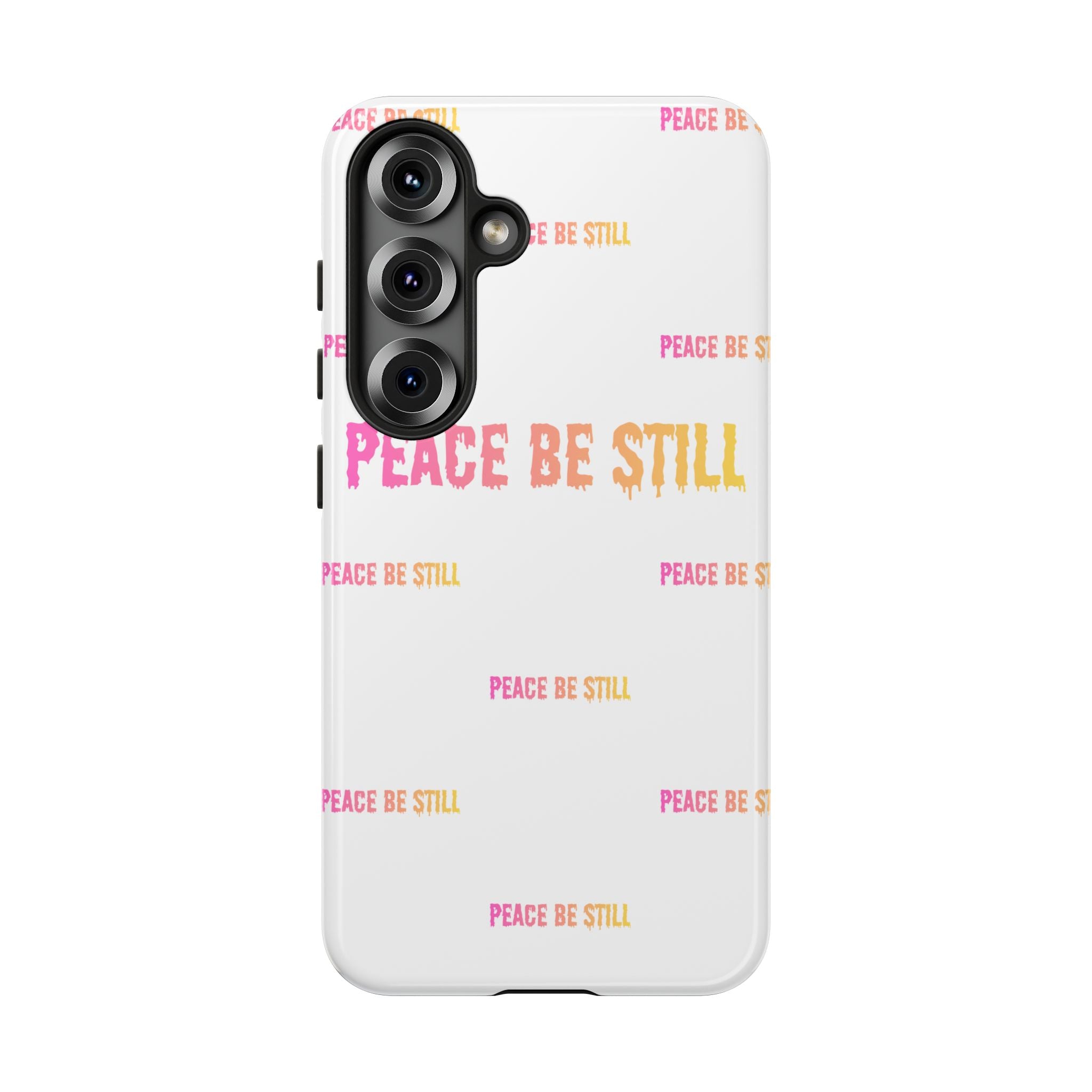 Peace Be Still Phone Case — Inspirational Protective Tough Case