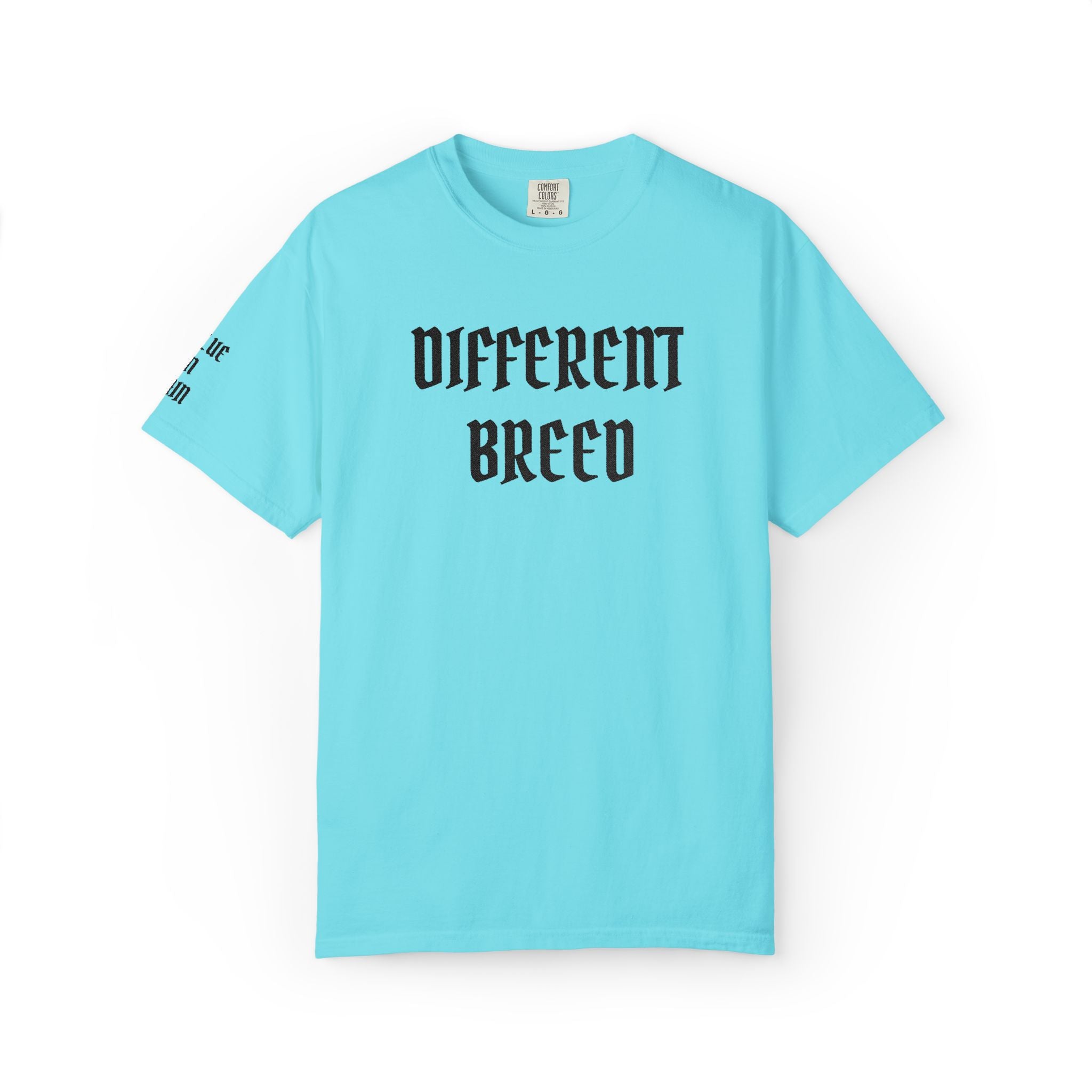 Different Breed T-Shirt — Gothic Text Graphic Tee
