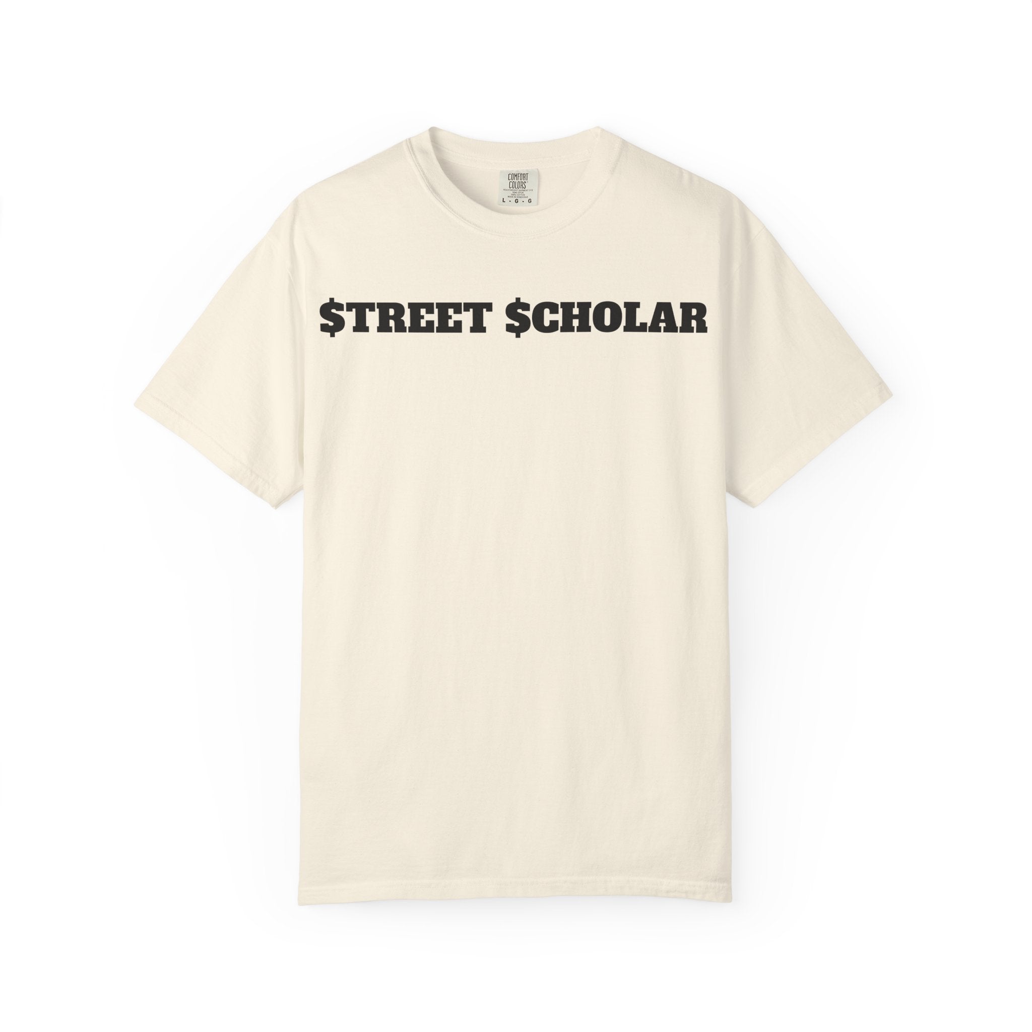 Street Scholar T‑Shirt — Bold Graphic Lip Grill Design