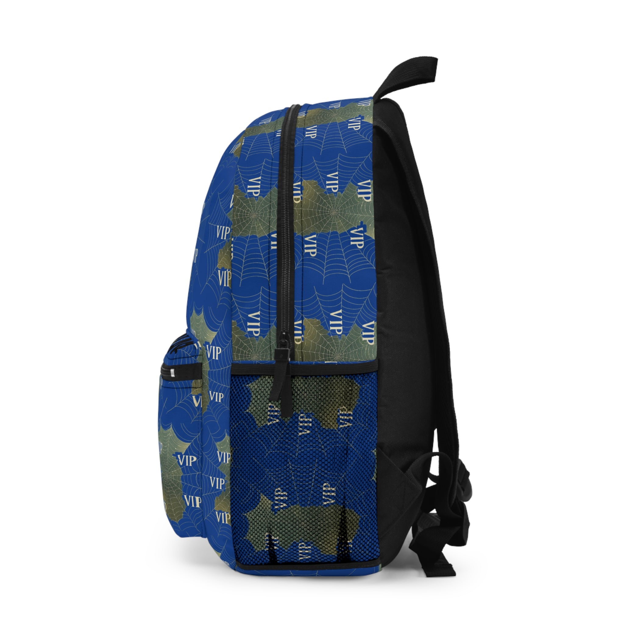 VIP Street Scholar Backpack — Blue Camouflage School Backpack