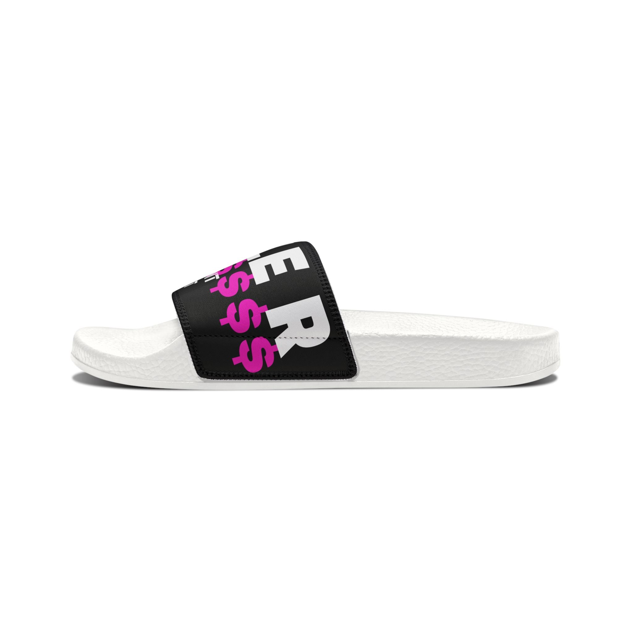 Men's Slide Sandals — 'Triple S' Risk Repeat Reward Graphic Strap Slides