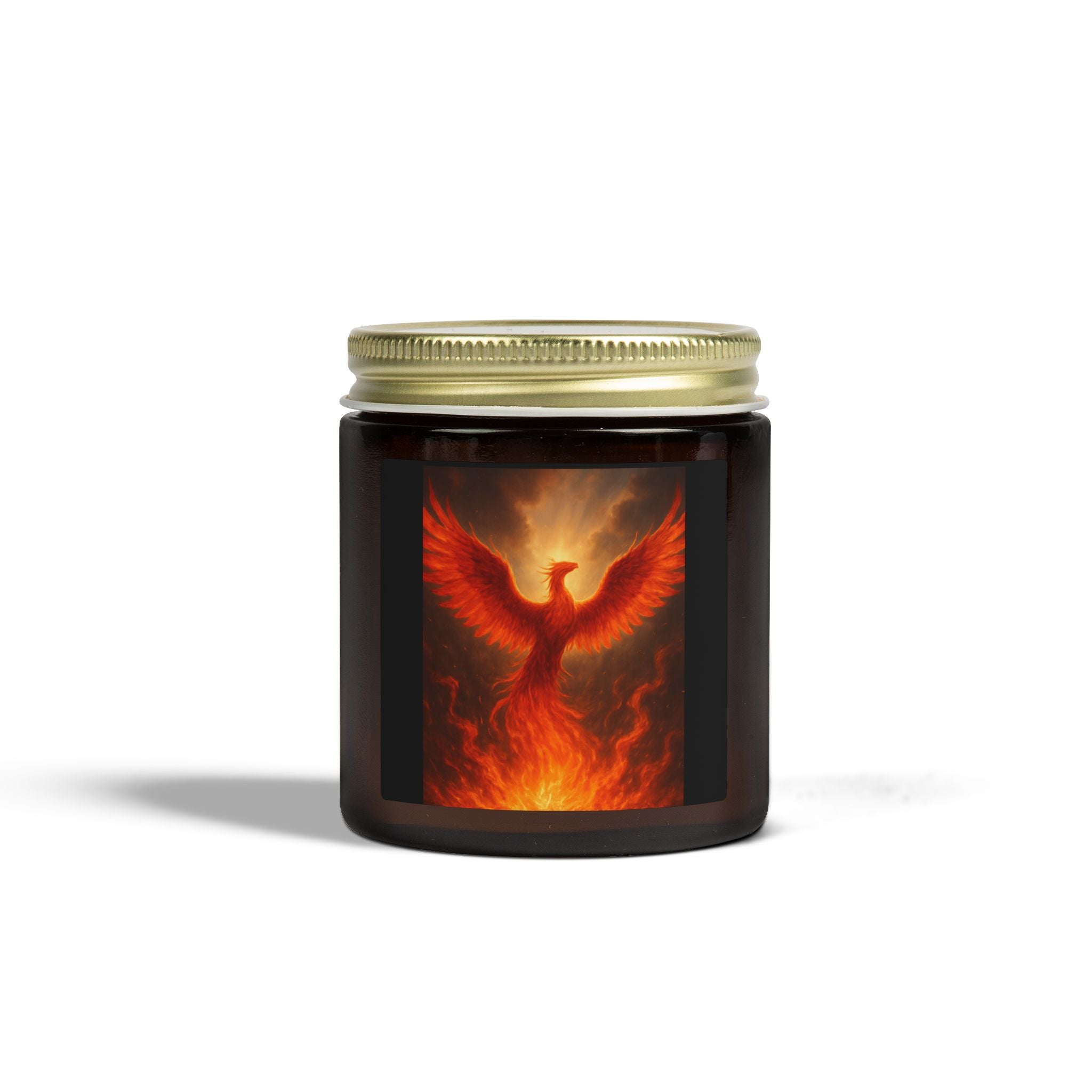 Phoenix Fire Scented Candle — Coconut Apricot Wax (4oz & 9oz)