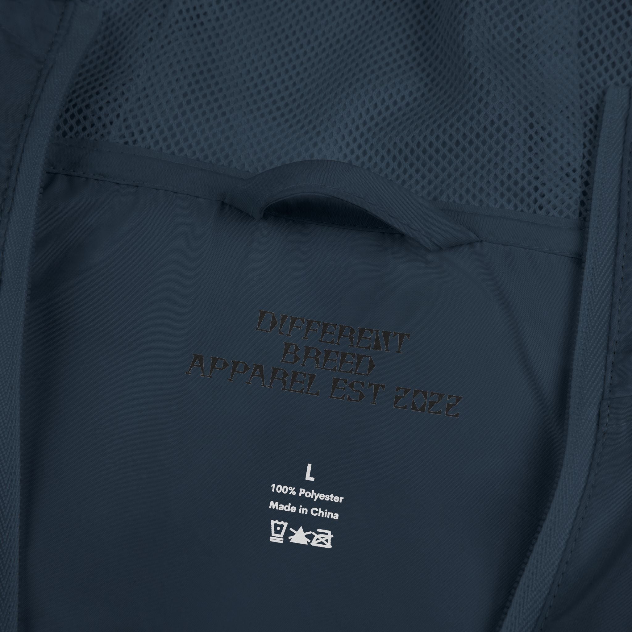 Windbreaker Jacket — Green Graffiti “Fresh Vibes” Logo