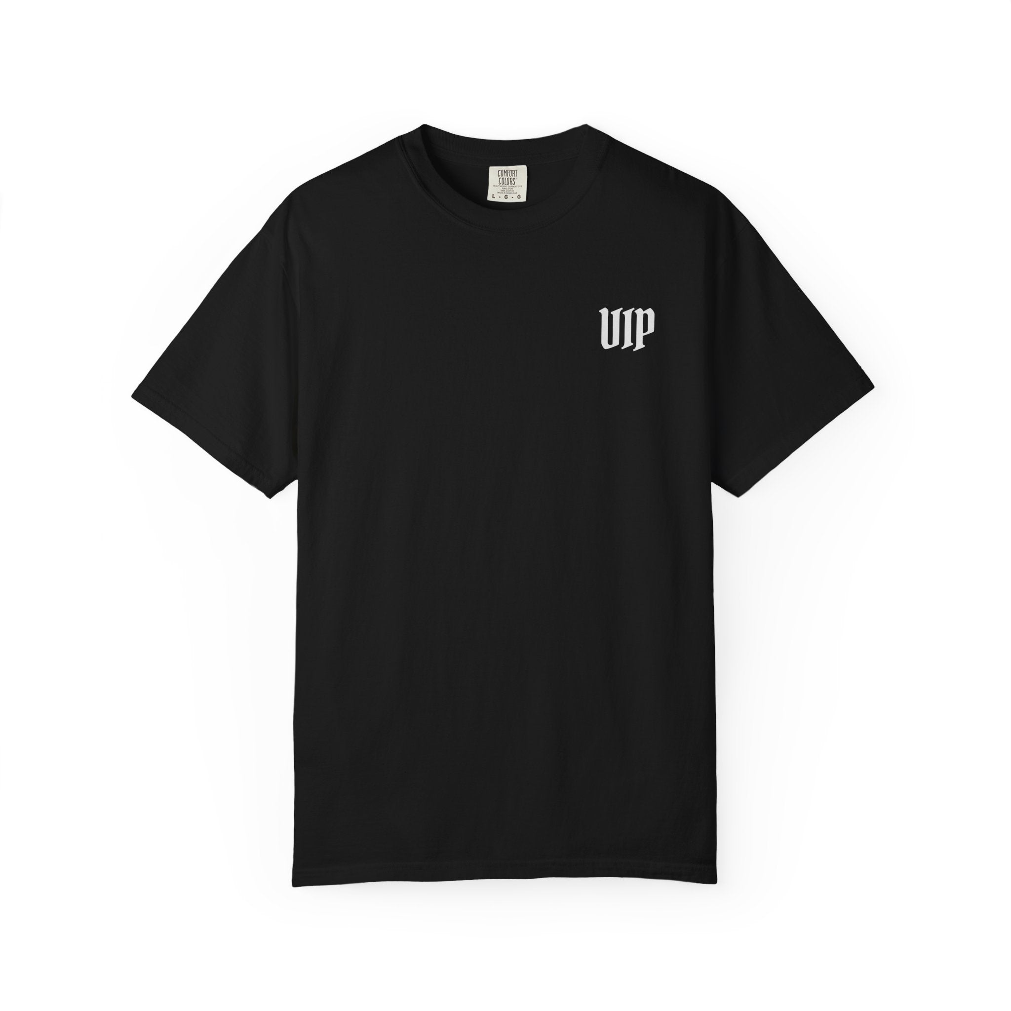 VIP Spiderweb Graphic T-Shirt — Front Chest Logo & Back Web Design