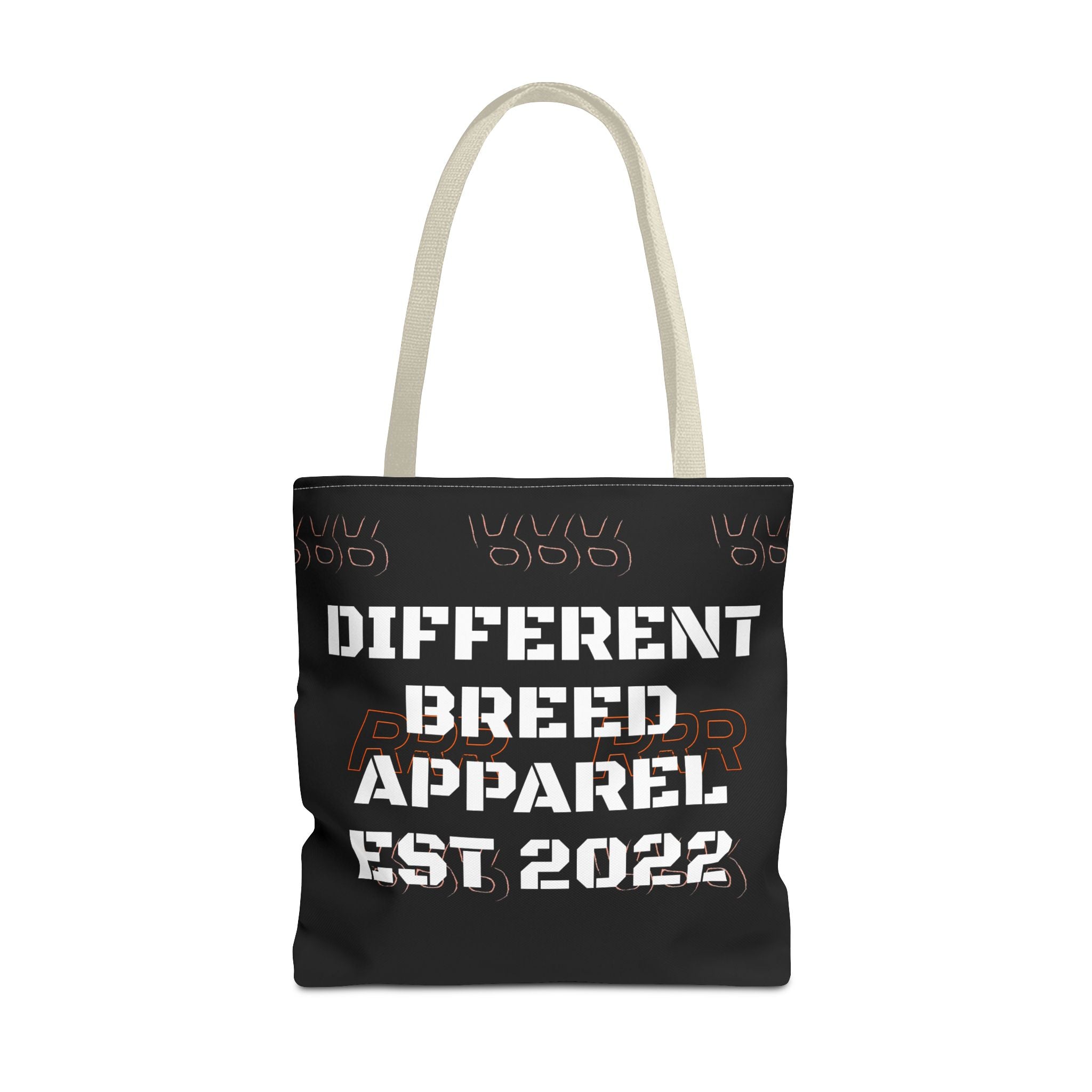 Different Breed Apparel Est 2022 Tote Bag — Bold Streetwear Logo Tote