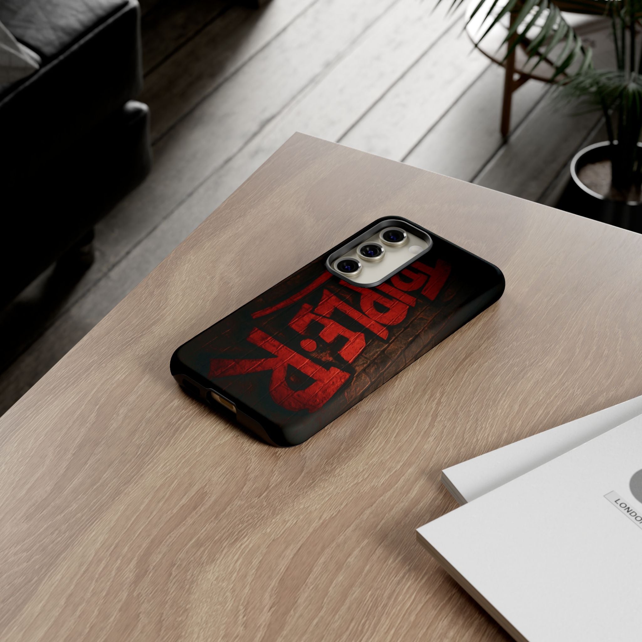 Triple-R Graffiti Phone Case — Rugged Protective iPhone Cover