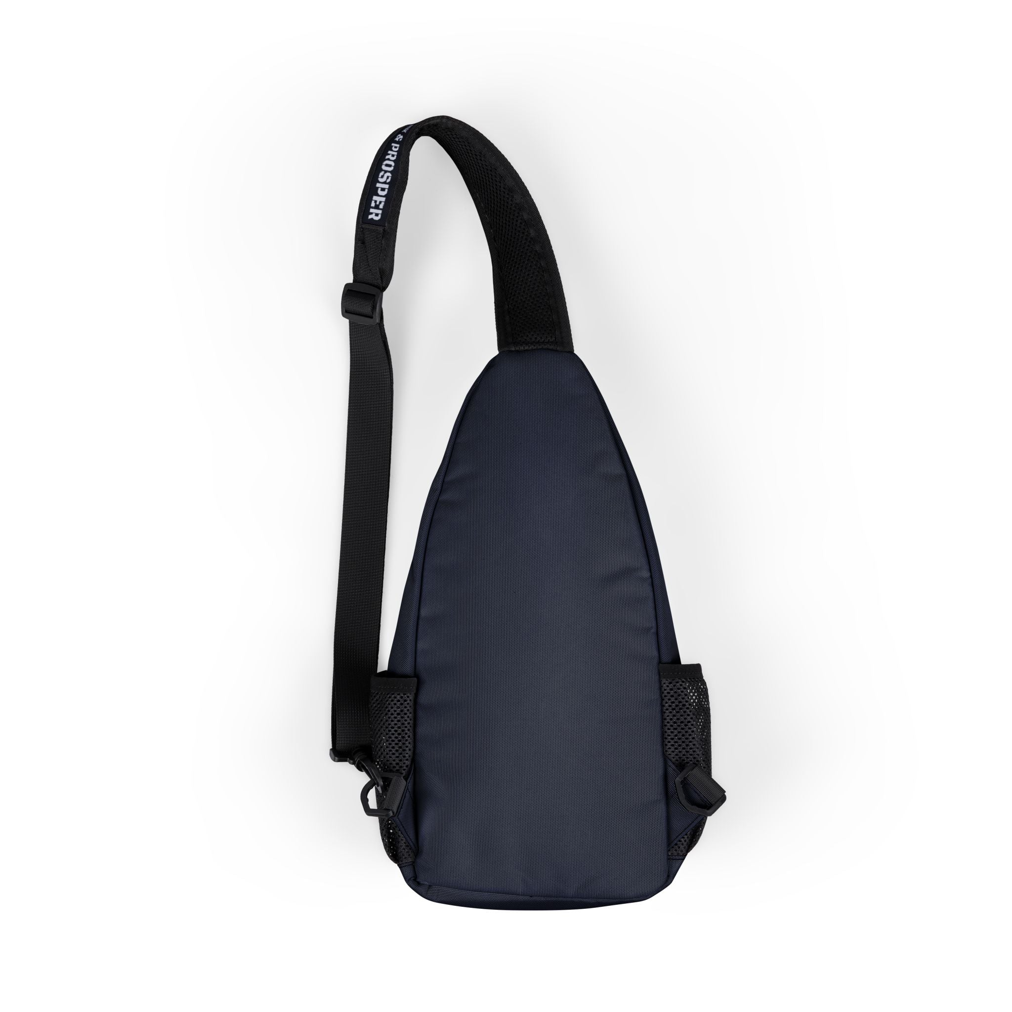 Rise Reinvent Repeat Chest Bag — Motivational Sling Pack with ‘Take Risks’ Strap