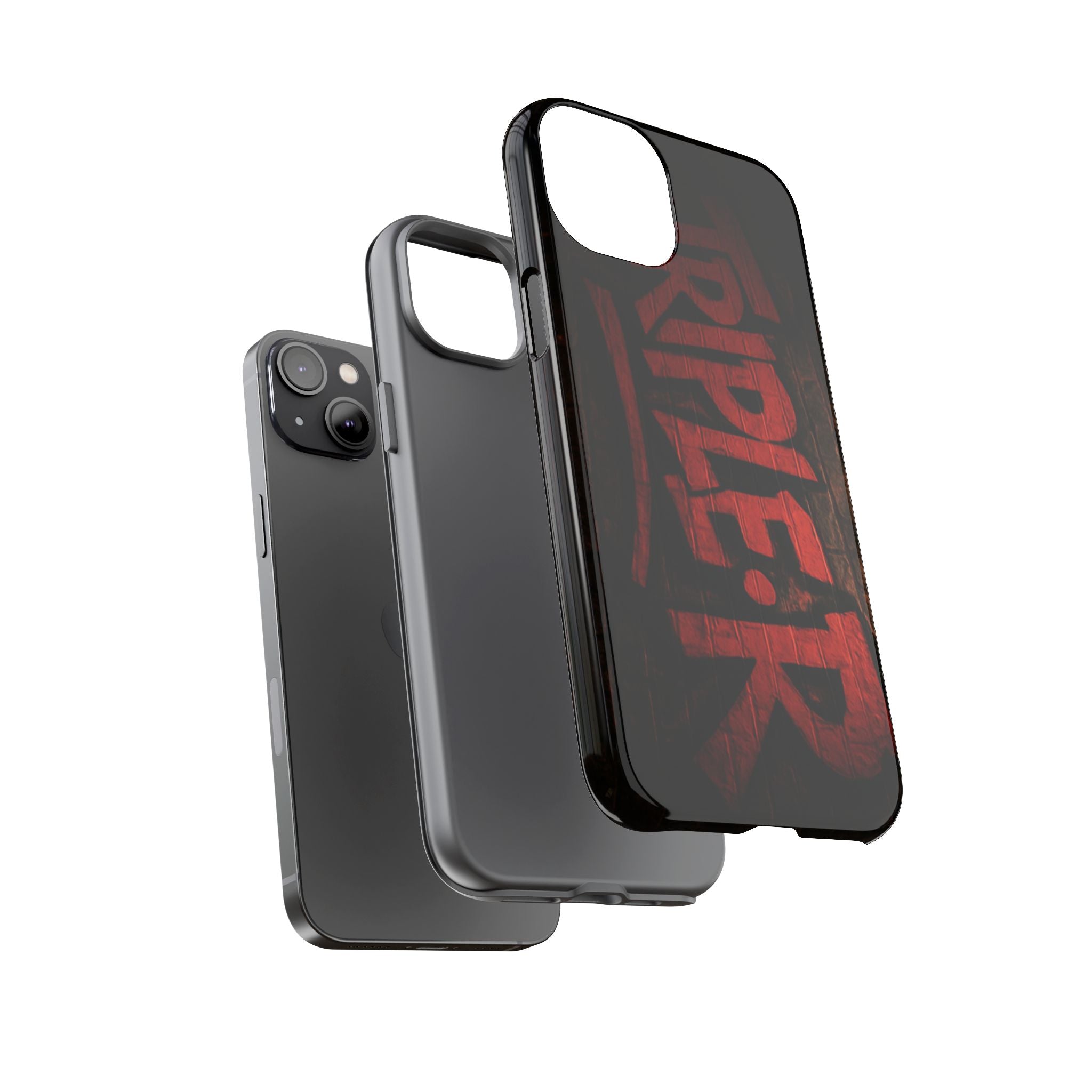 Triple-R Graffiti Phone Case — Rugged Protective iPhone Cover