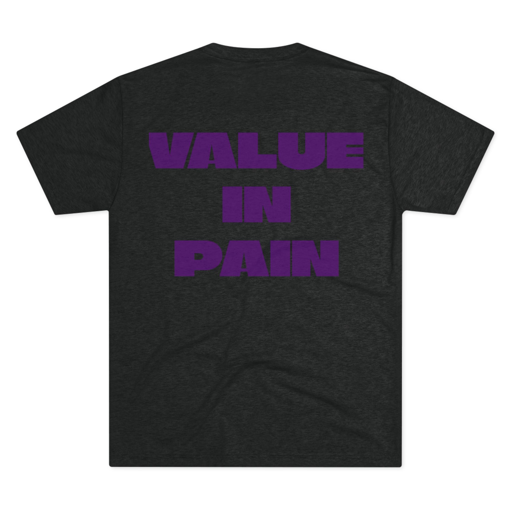 VIP 'Value In Pain' Tee — Neon Green Graphic Crew Shirt