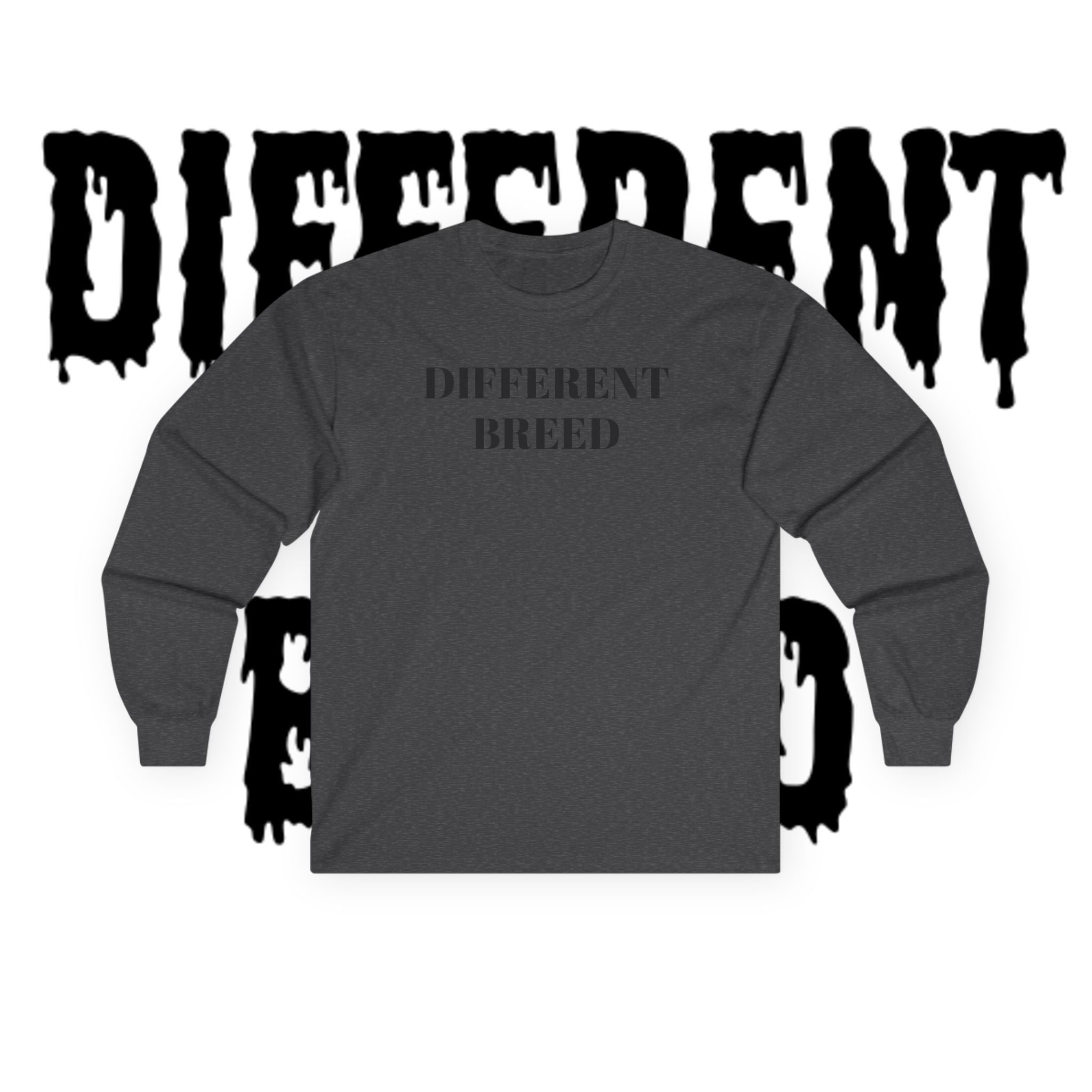 Different Breed Long Sleeve Tee — “Take Risk and Prosper” Graphic