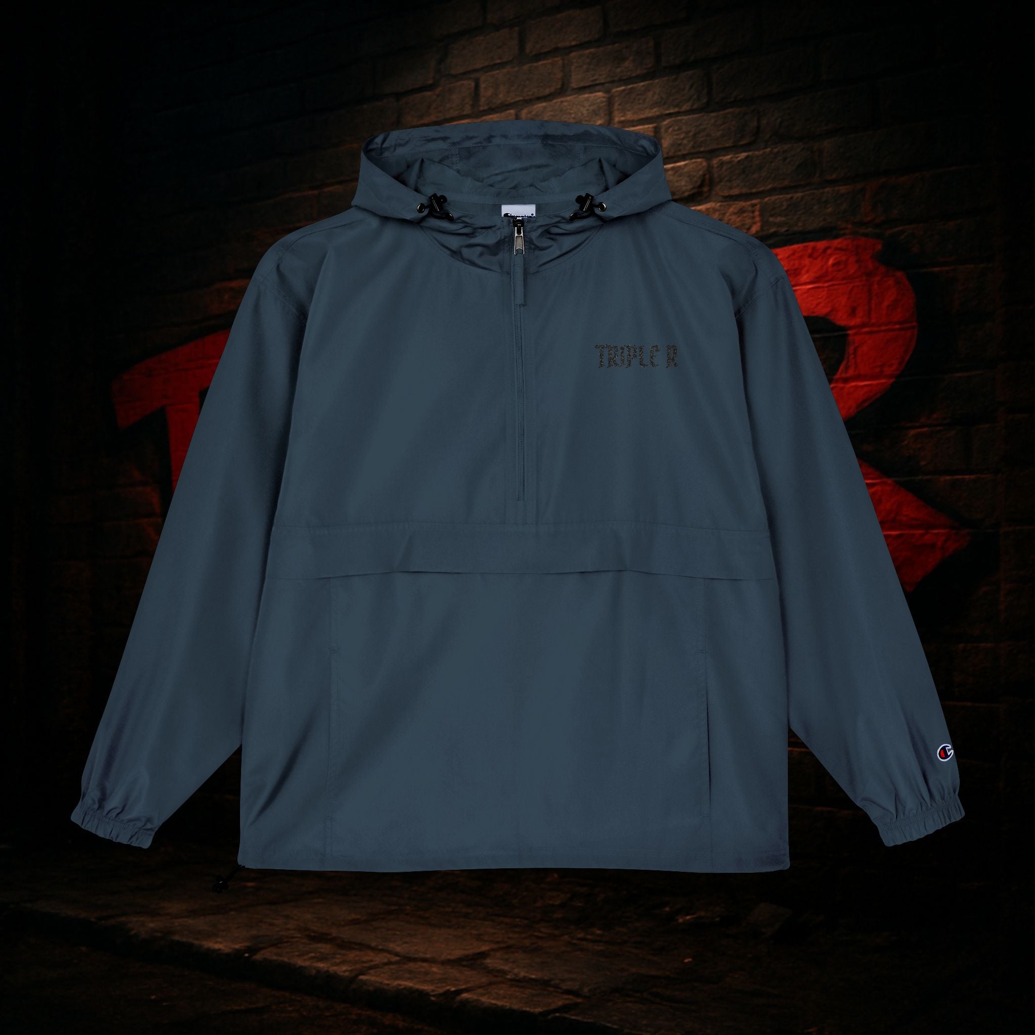 Real Recognize Real Anorak Jacket — TRIPLE R Packable Windbreaker