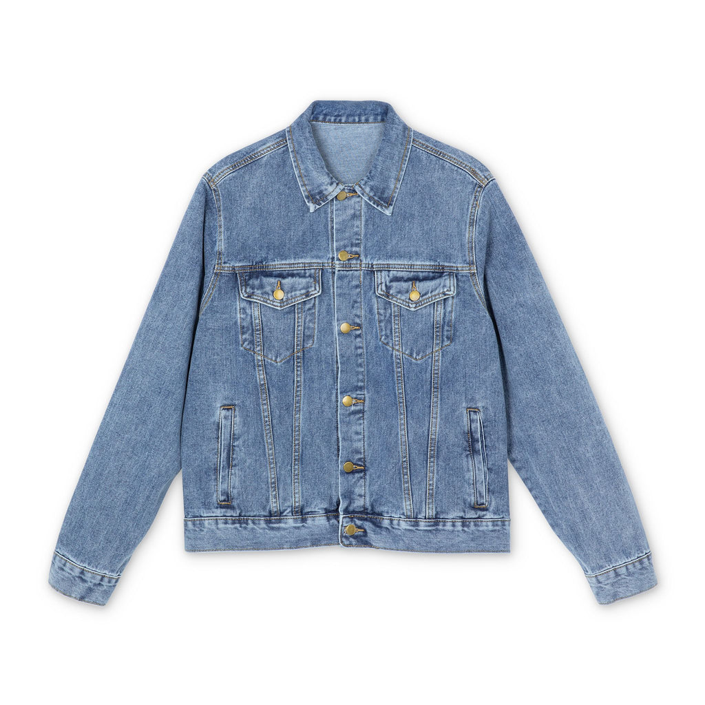 Denim Jacket — Subtle Backfade 'Different Breed' Men's Jean Jacket