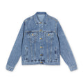 Denim Jacket — Subtle Backfade 'Different Breed' Men's Jean Jacket